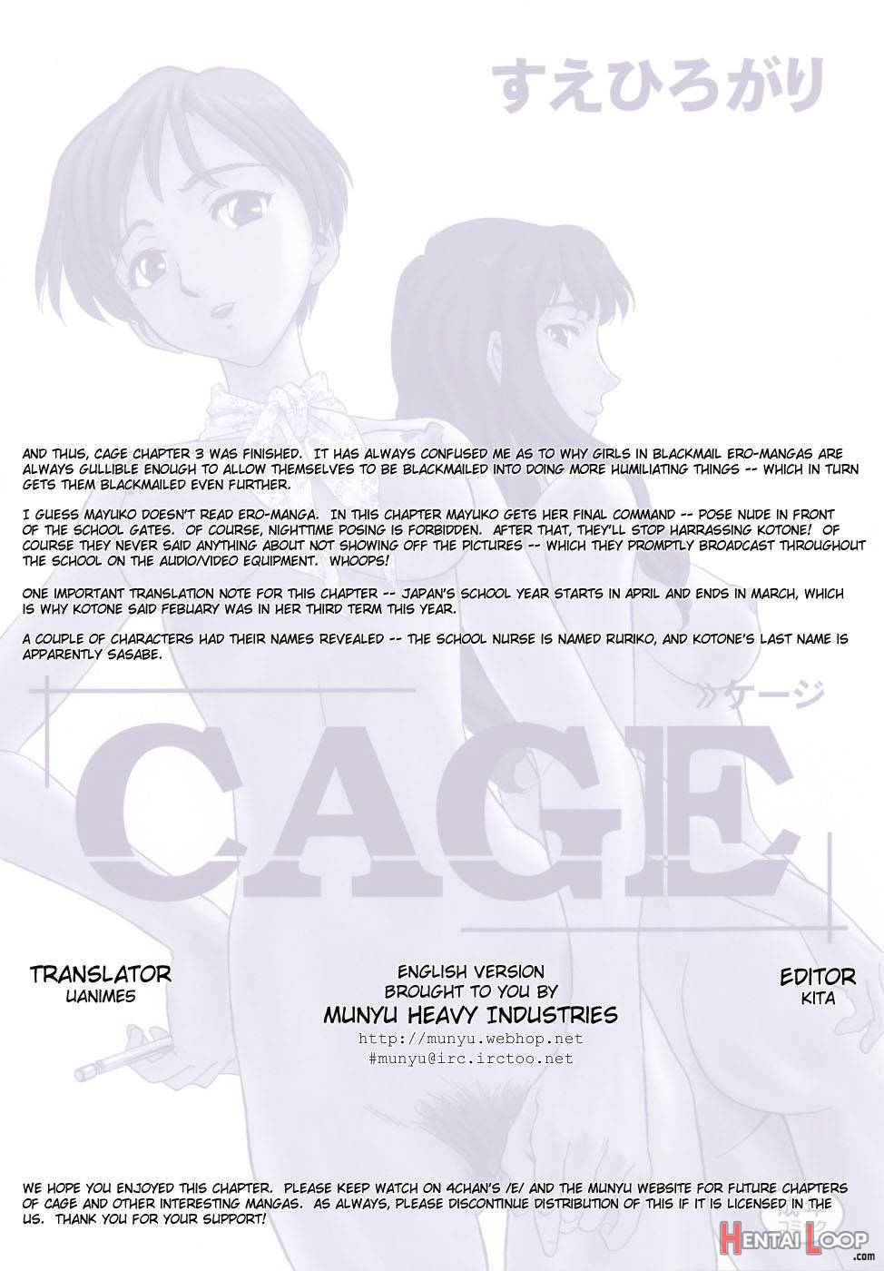 Cage page 54