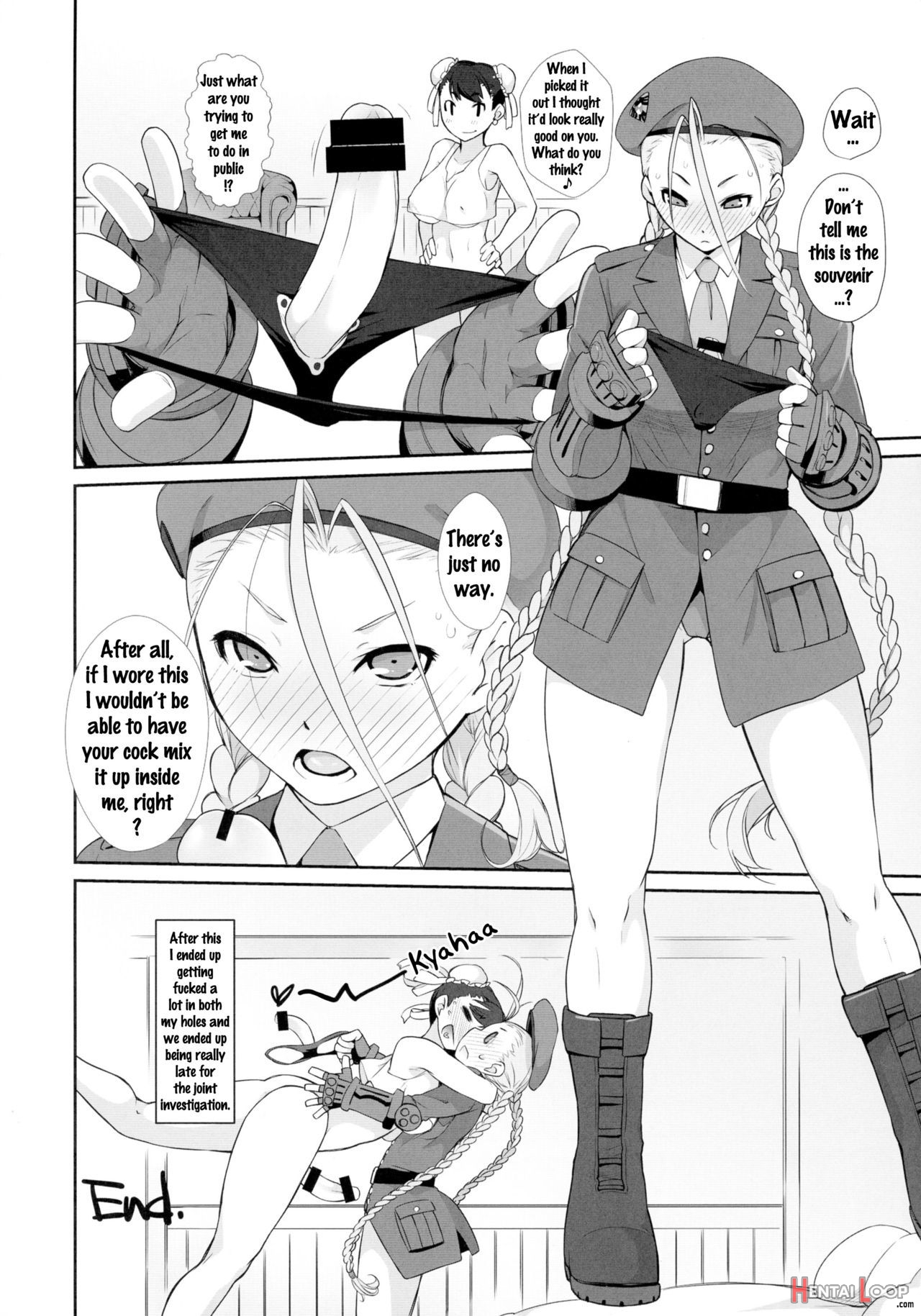 Cammy To Futanari Chun-li No, Erohon. page 26