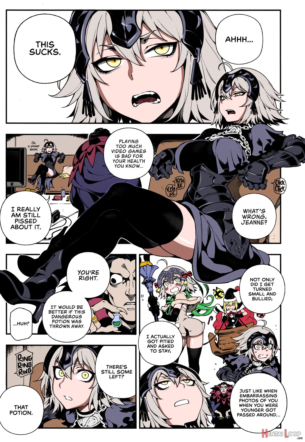 Chaldea Mania – Jeanne Alter – Colorized page 2