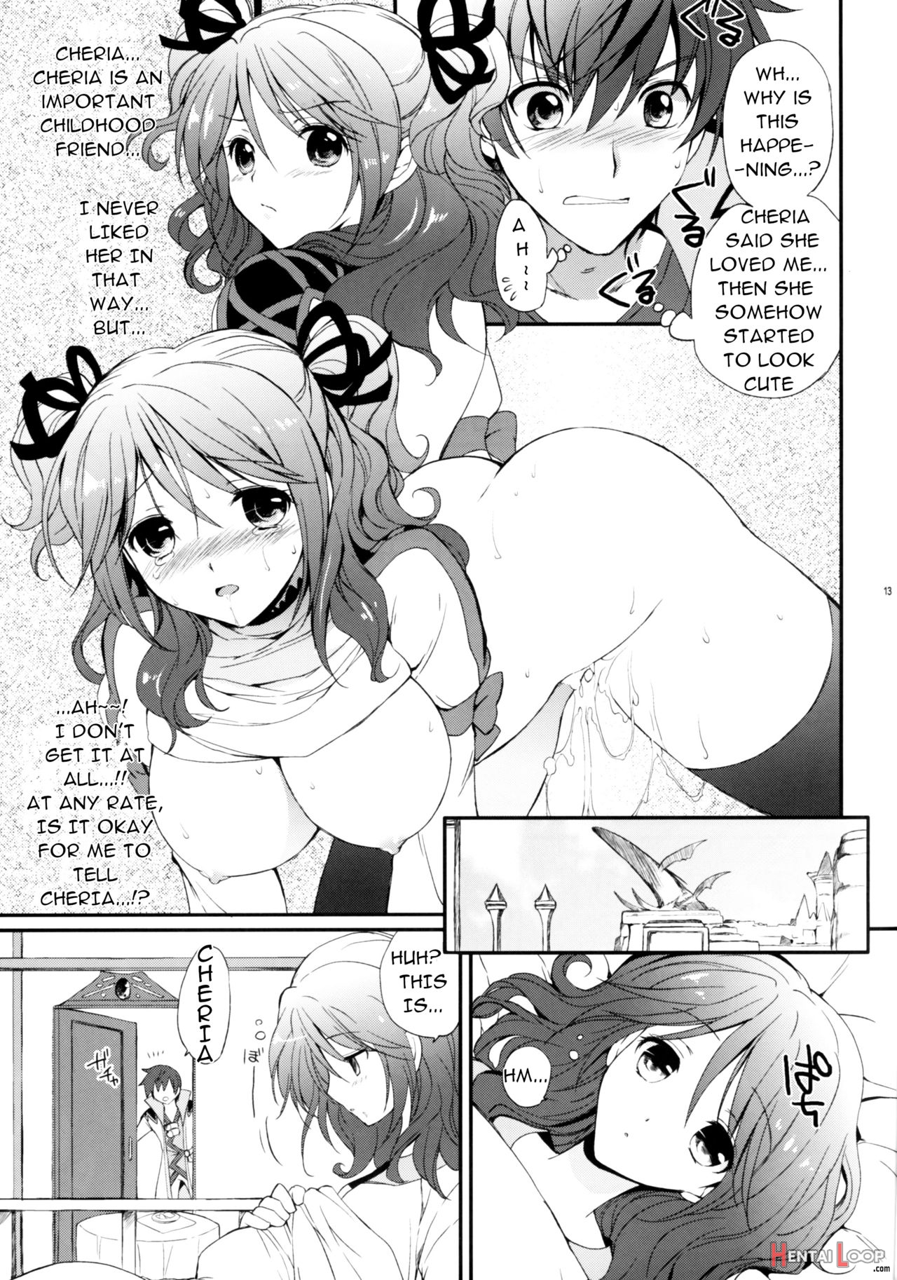 Cheria-chan No Tottemo Hazukashii Hon Junpaku No Reijo Hen page 12