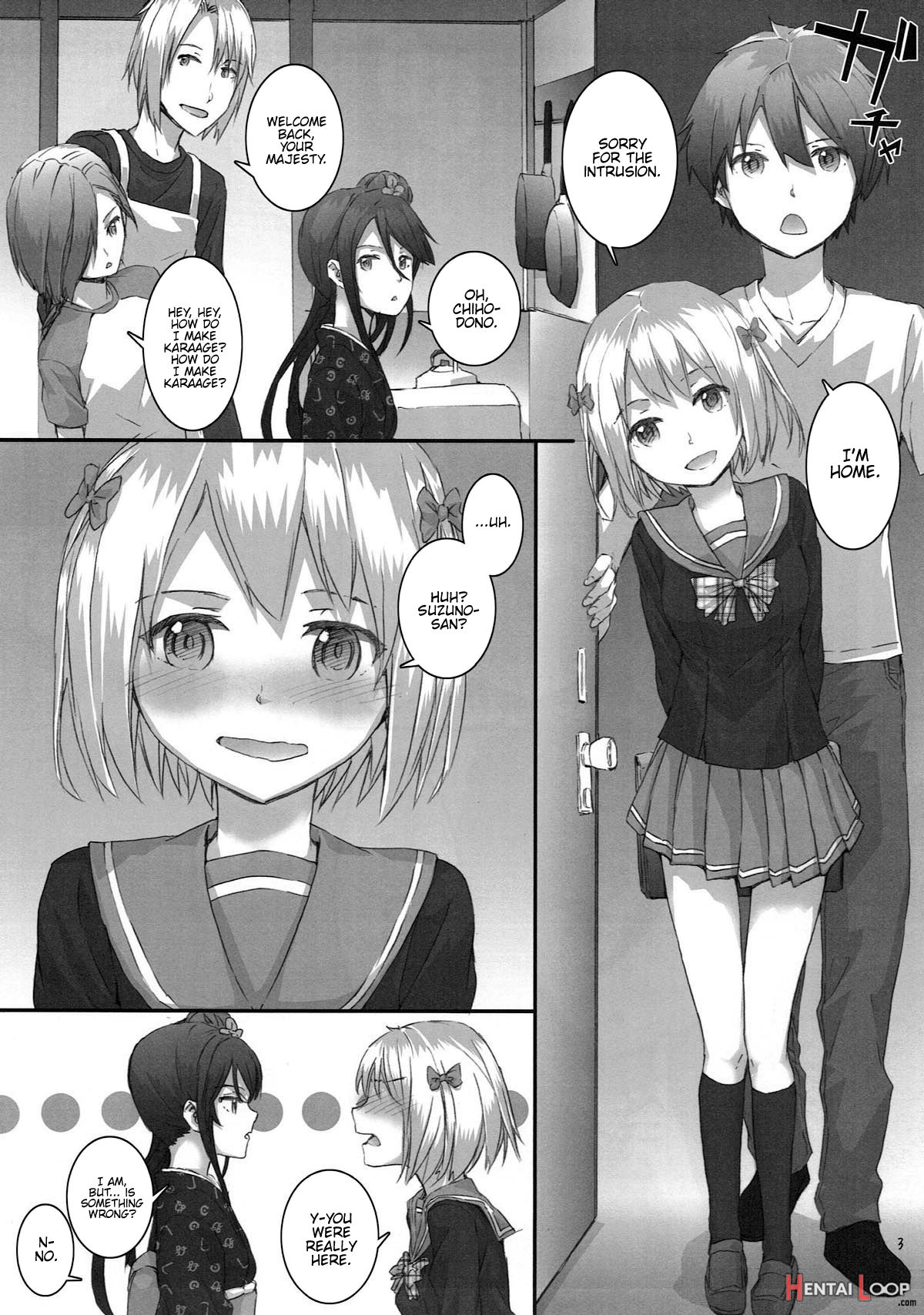 Chi-chan And Suzuno No Mousou Kanetsuchuu! page 3