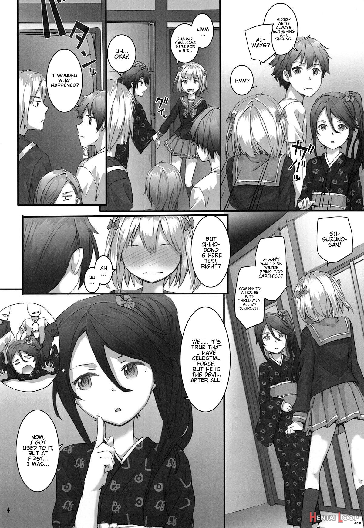 Chi-chan And Suzuno No Mousou Kanetsuchuu! page 4