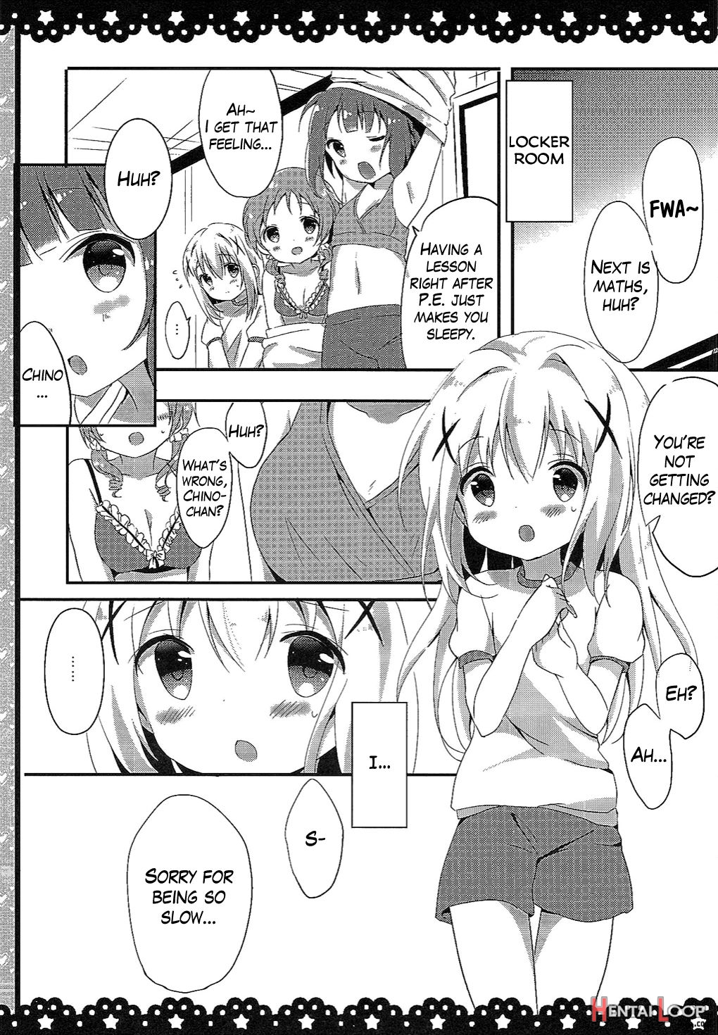 Chino-chan Bra Tsukete Naino!? page 3