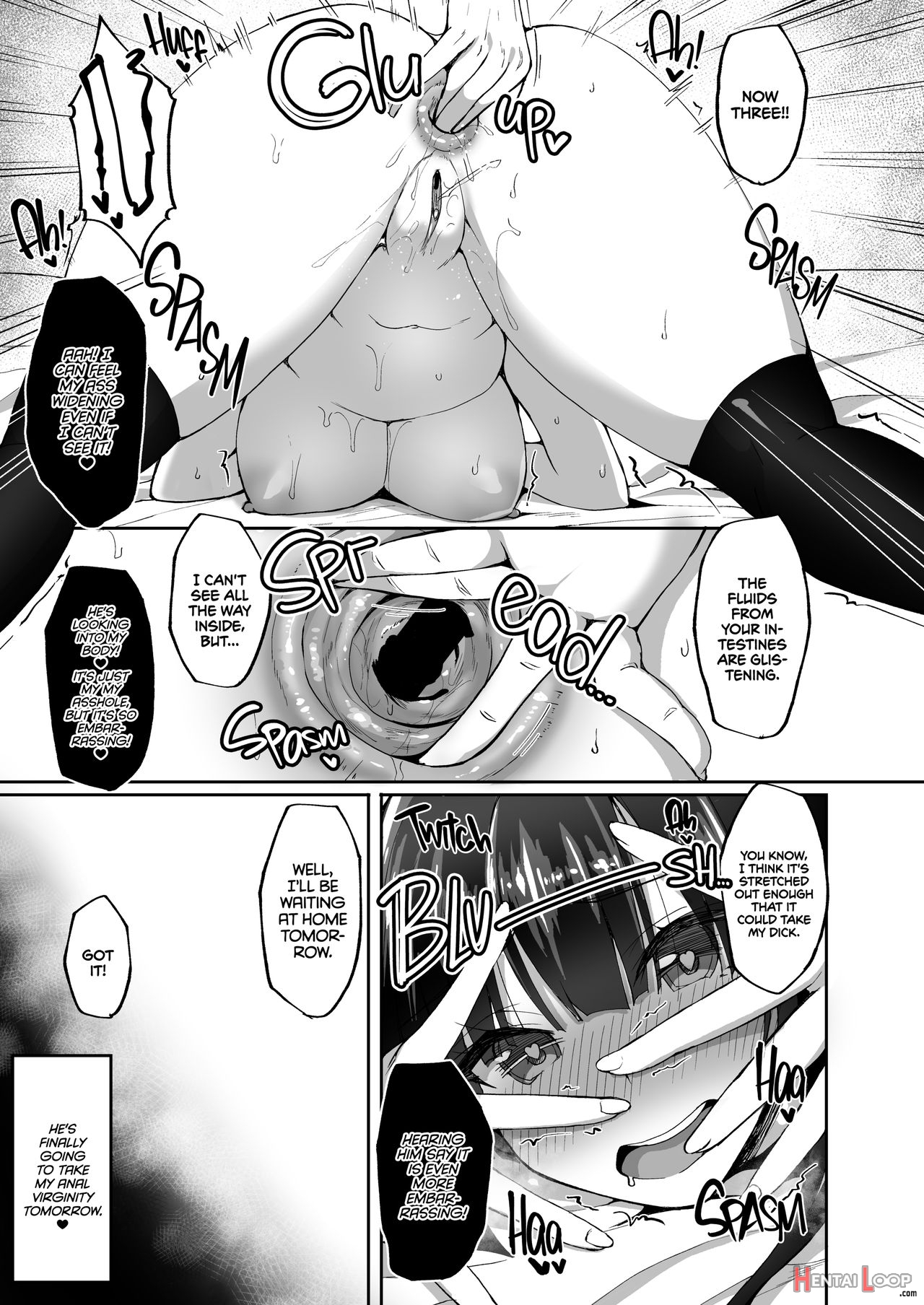 Chi(shiri)shojo Fuuki Iin No Minna Ni Ienai Inbi Na Onegai 3 ~asai Saki No Oshiri Kaihatsu Shuukan To Kanojo No Heya De Hajimete No Anal Sex~ page 12