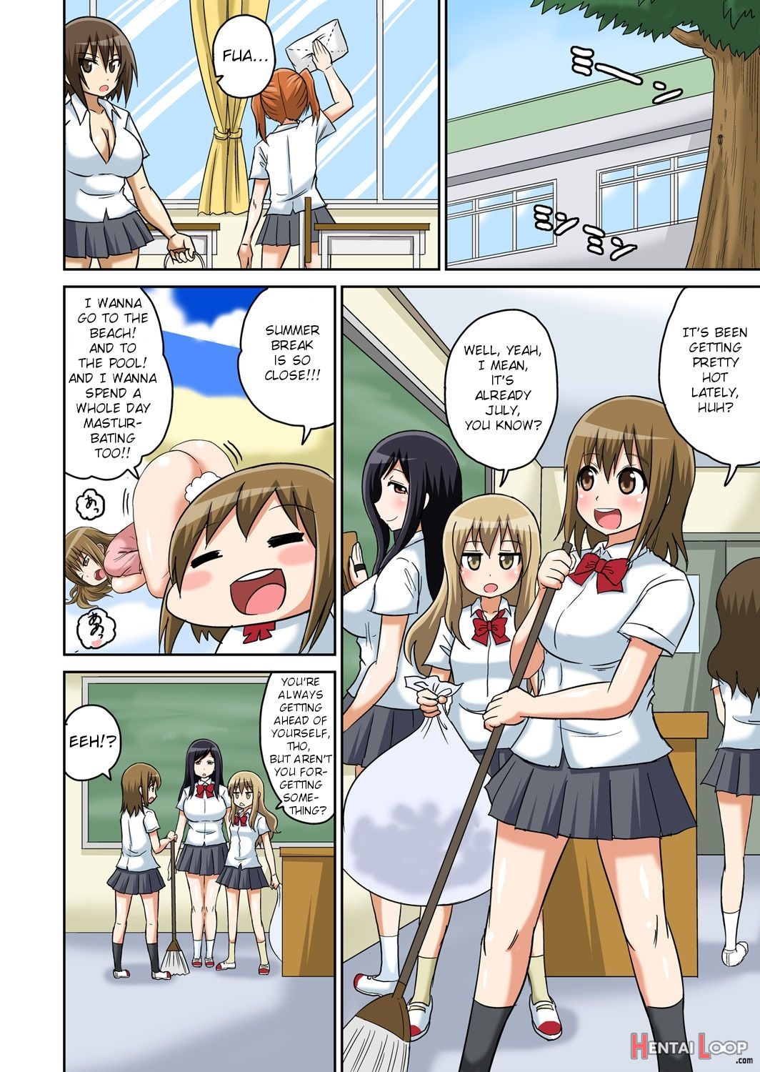 Classmate To Ecchi Jugyou Ch. 6 page 2