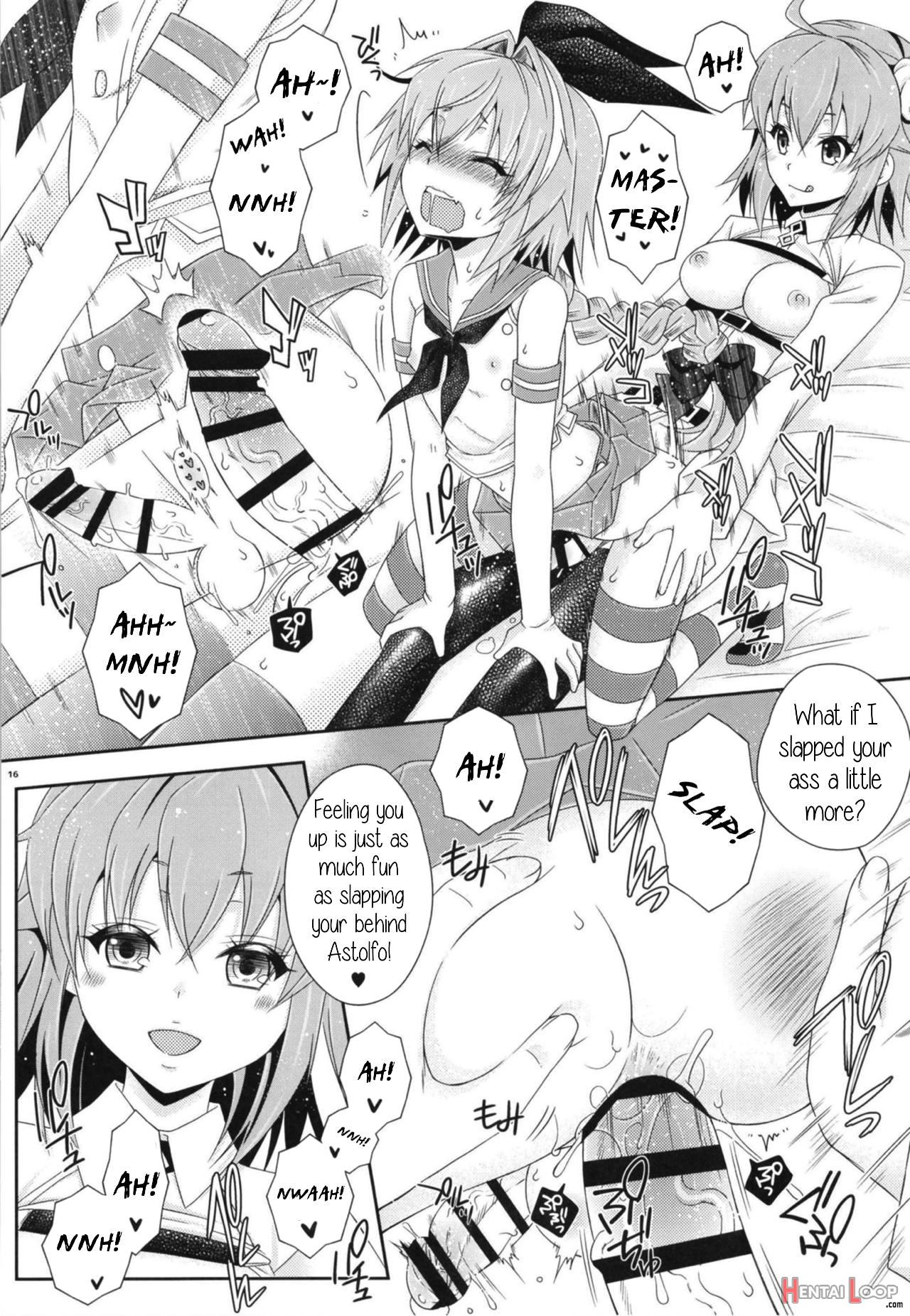 Coshame Da Yo! Astolfo-kyun page 14