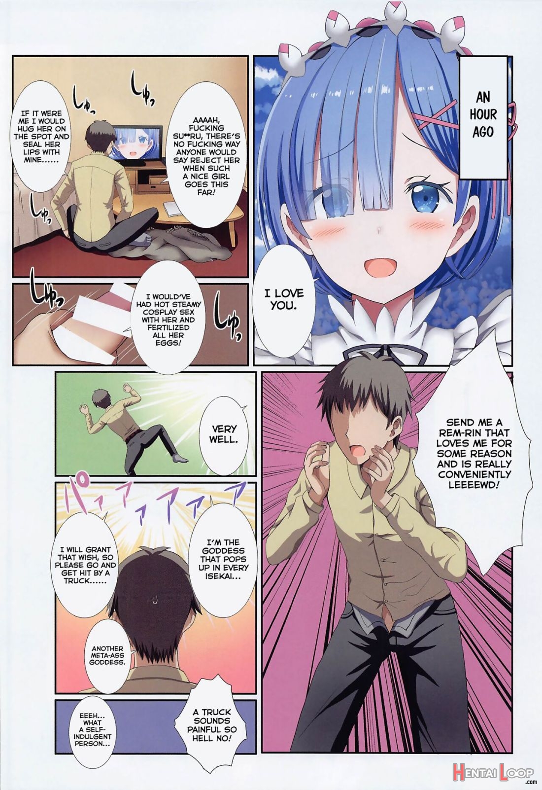 Page 10 of Cosplay Sex With Rem-rin Who Was Transported To My House (by  Gibuchoko) - Hentai doujinshi for free at HentaiLoop