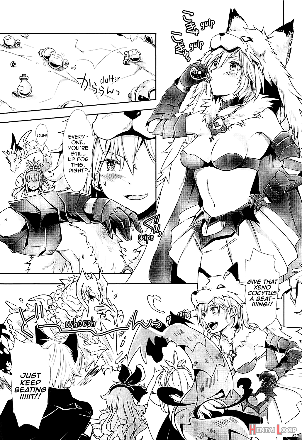 Djeeta-chan Wa Hatsujouki page 3