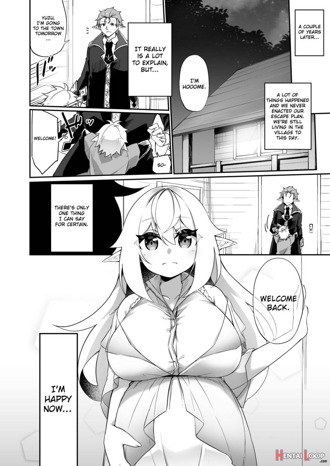 ♂ Boukensha-san Ga ♀ Elf Ni Sarete Shinyuu(nakama) To Musubareru Hanashi page 37