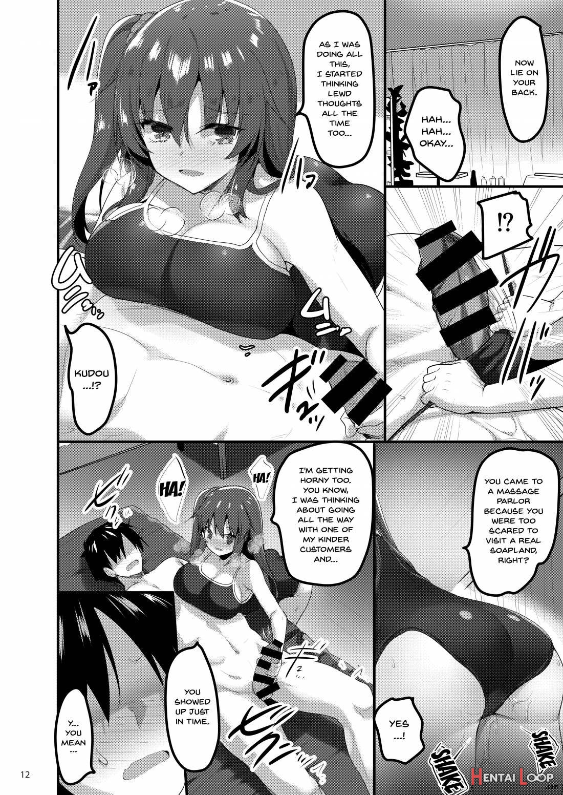 Ecchi Na Massage-ya Ni Kitara Classmate Ga Dete Kita Hanashi page 11