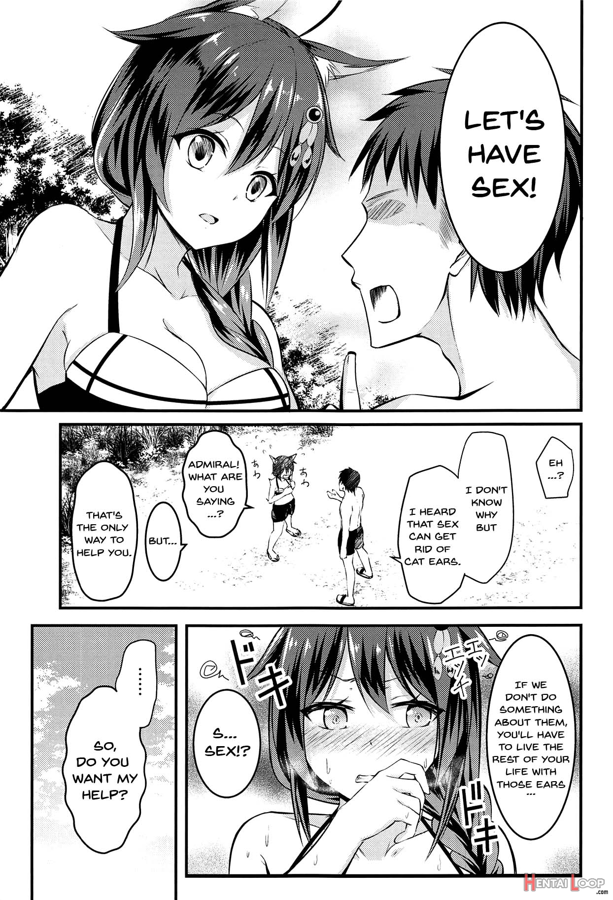 Ecchi Shinai To Nekomimi Ga Torenai Byouki Ni Natte page 4