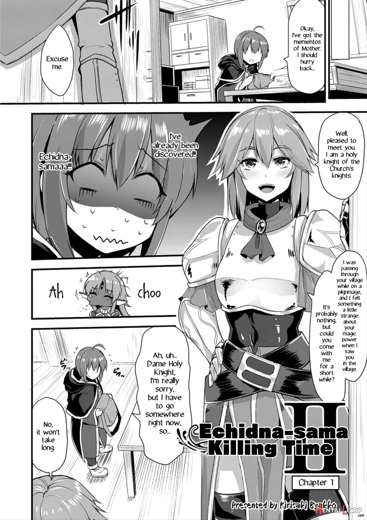 Echidna-sama No Himatsubushi 2 Ch. 1 page 6