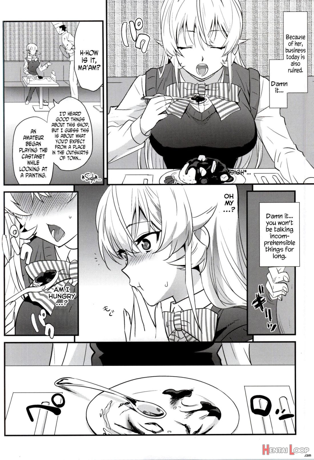 Erina-sama Ni Tokusei Kuroi Curry O Gochisou Shita Kekka page 3