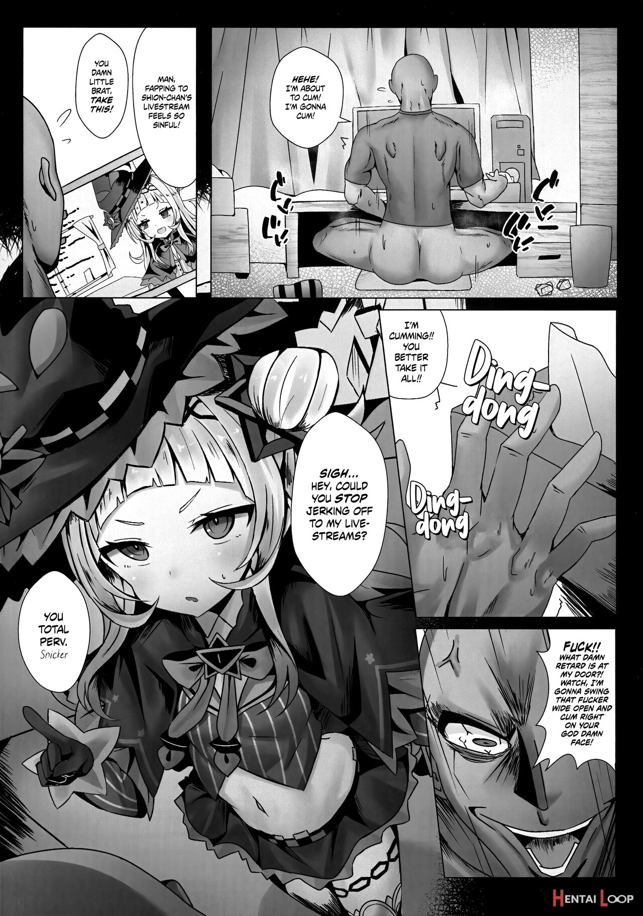 Erolive ~ Murasaki Shion's Infinite Womb Impact Vtuber Edition! page 3