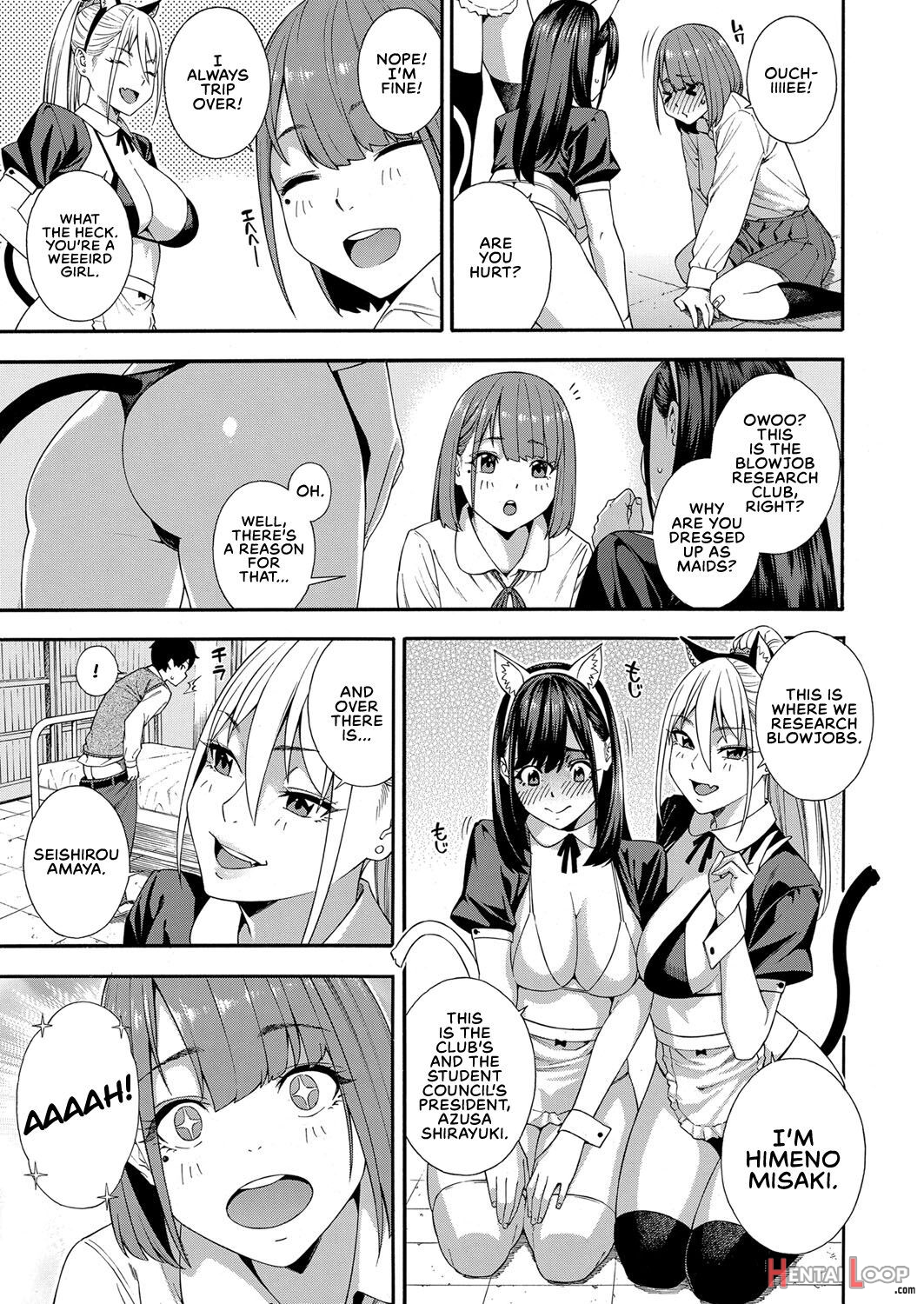 Fellatio Kenkyuubu Ch. 3 page 13