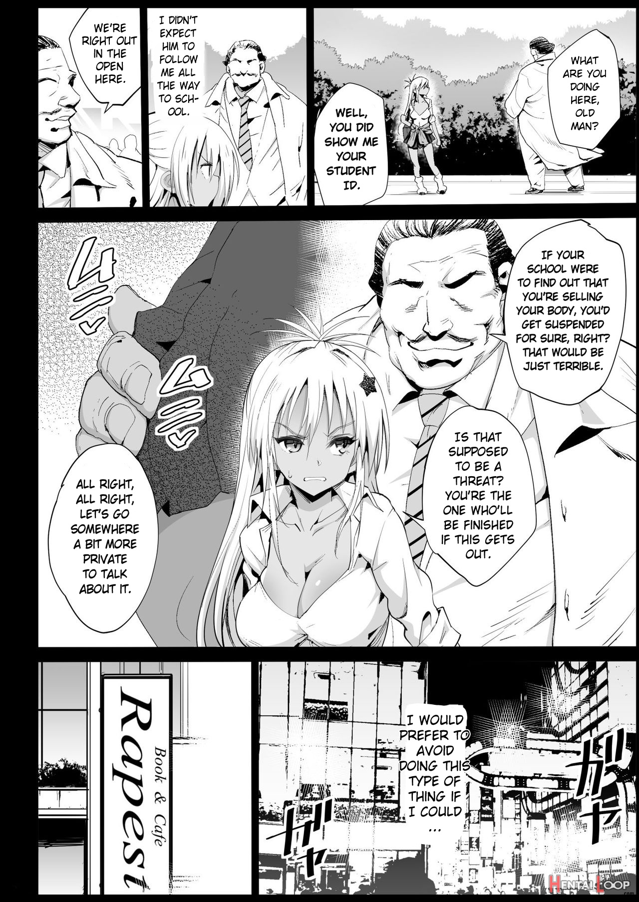 Forced Sex Service 2 ~i Want To Hold A Dark Skinned High School Gal In My Arms~ page 7