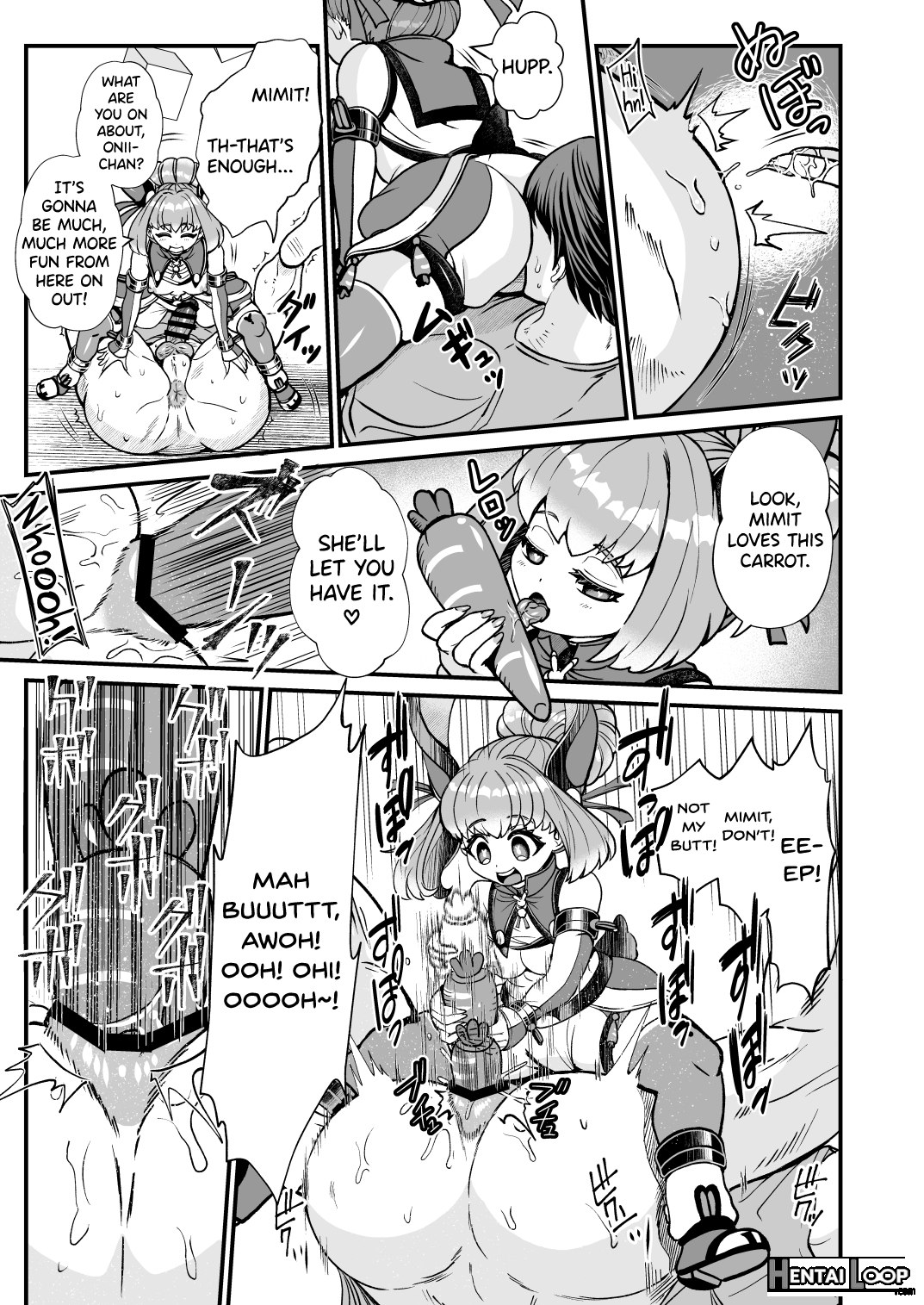 Futanari Dennou Musume Mimit page 19