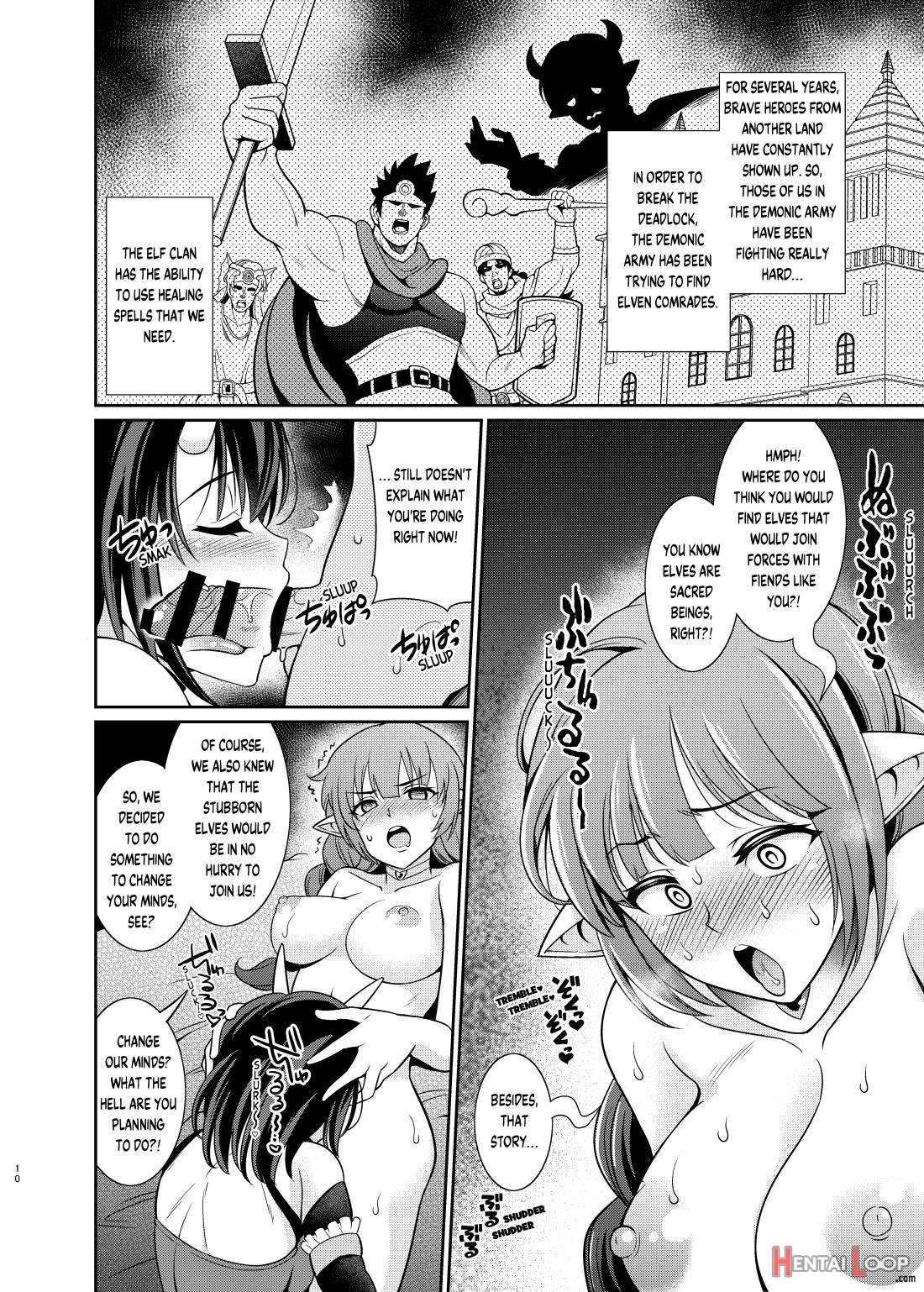 Futanari Elf No Tanetsuke Bokujou 1 page 9