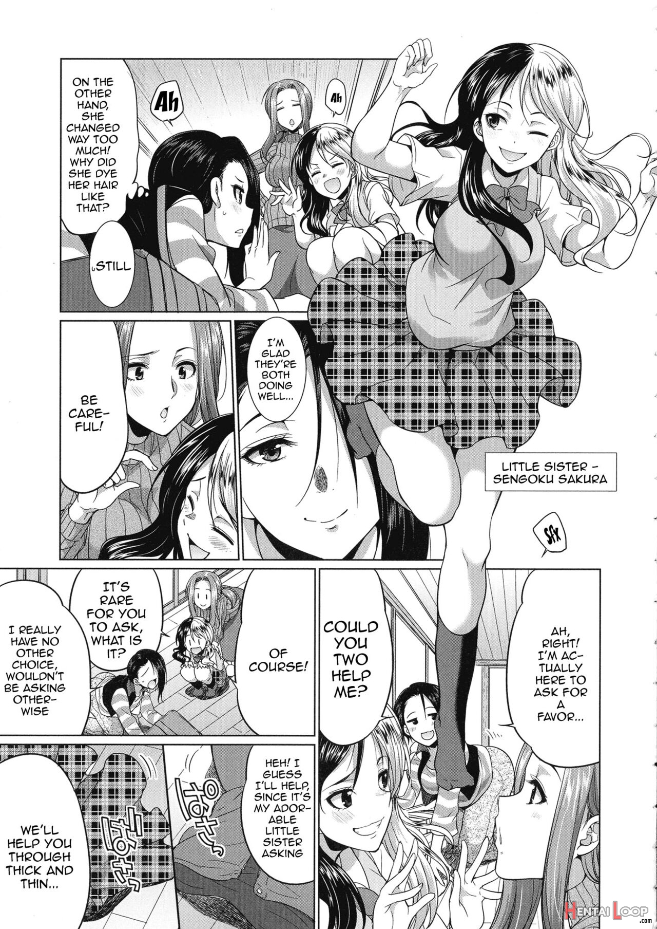 Futanari Gal Vs Bitch Sisters Ch. 1-4 page 111