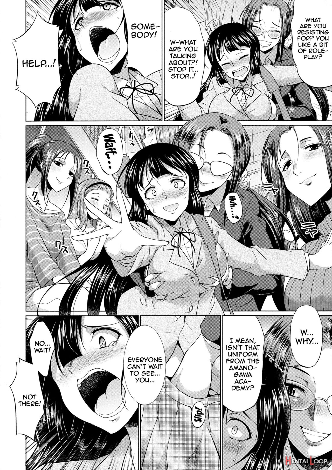 Futanari Gal Vs Bitch Sisters Ch. 1-4 page 155