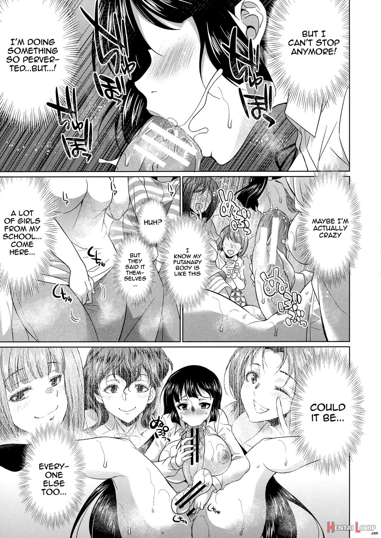 Futanari Gal Vs Bitch Sisters Ch. 1-4 page 174