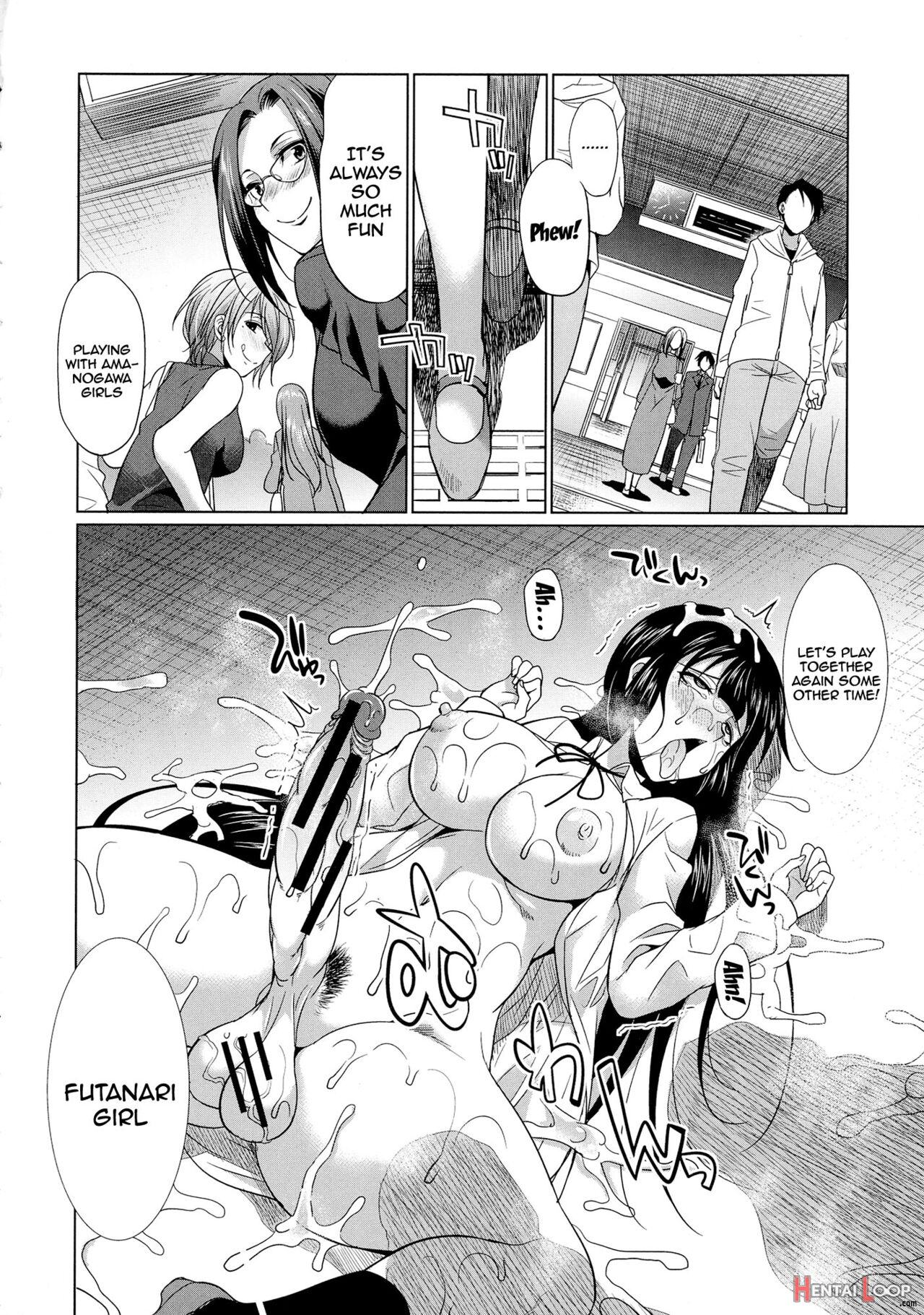 Futanari Gal Vs Bitch Sisters Ch. 1-4 page 188