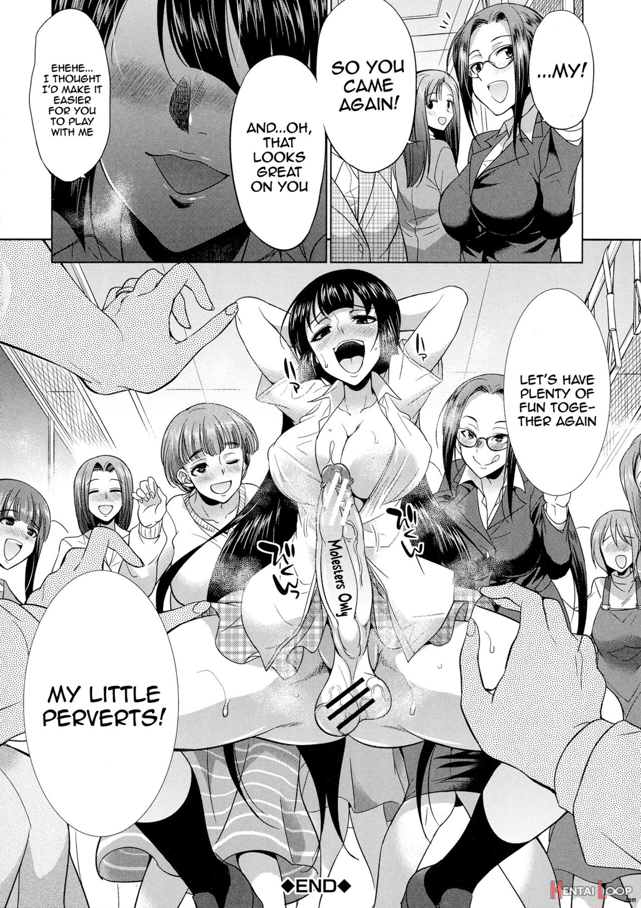 Futanari Gal Vs Bitch Sisters Ch. 1-4 page 190