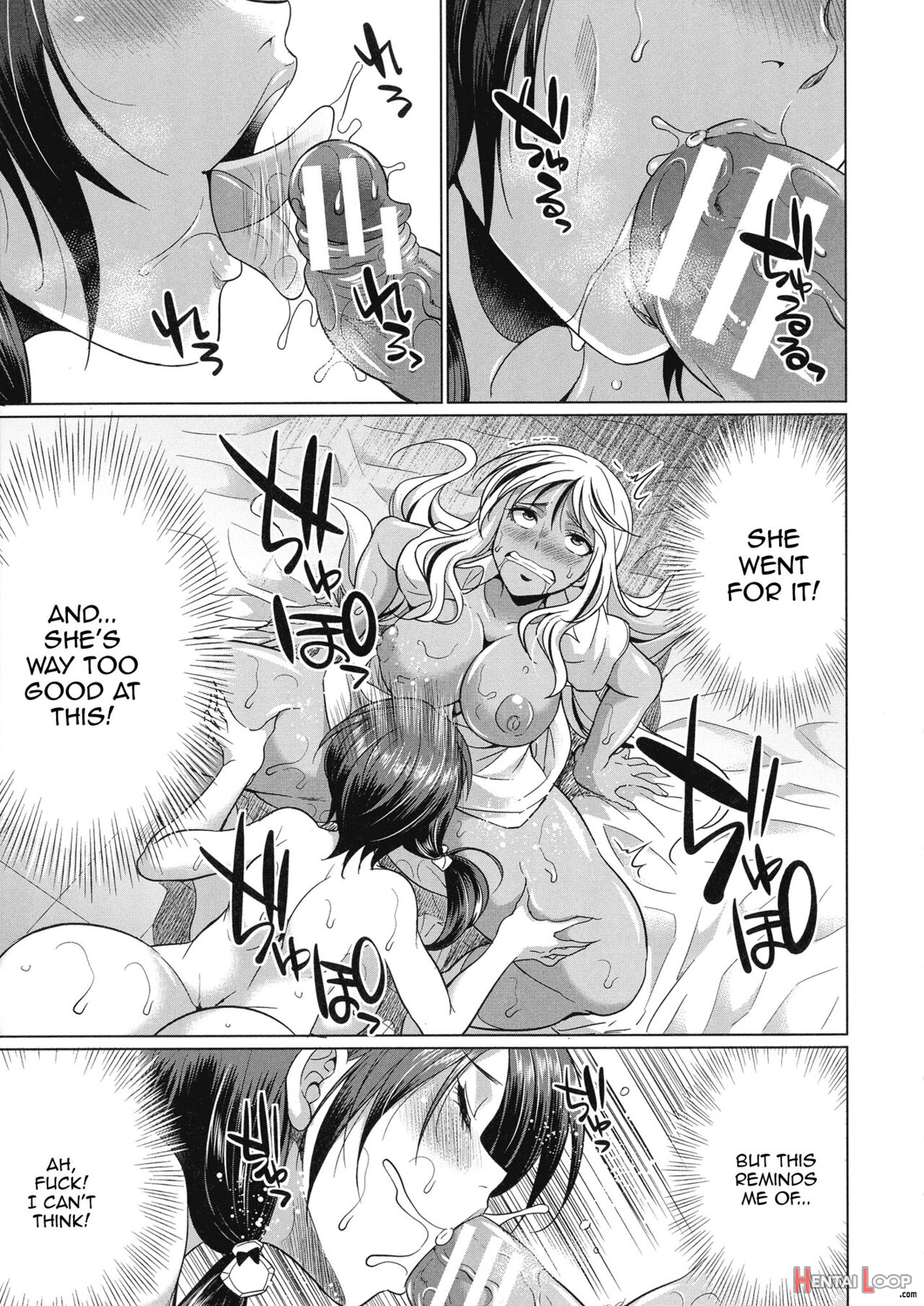 Futanari Gal Vs Bitch Sisters Ch. 1-4 page 74