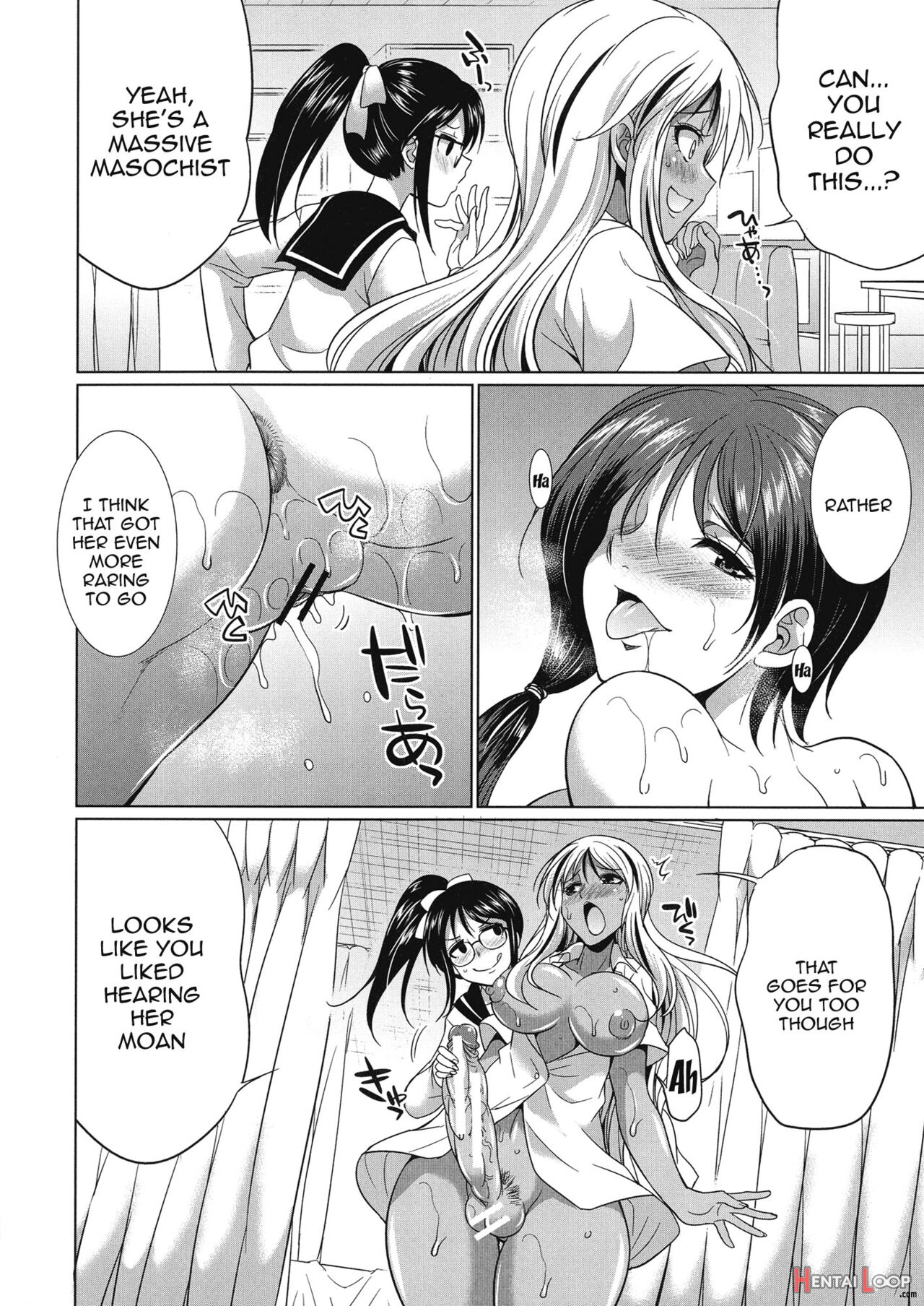 Futanari Gal Vs Bitch Sisters Ch. 1-4 page 85