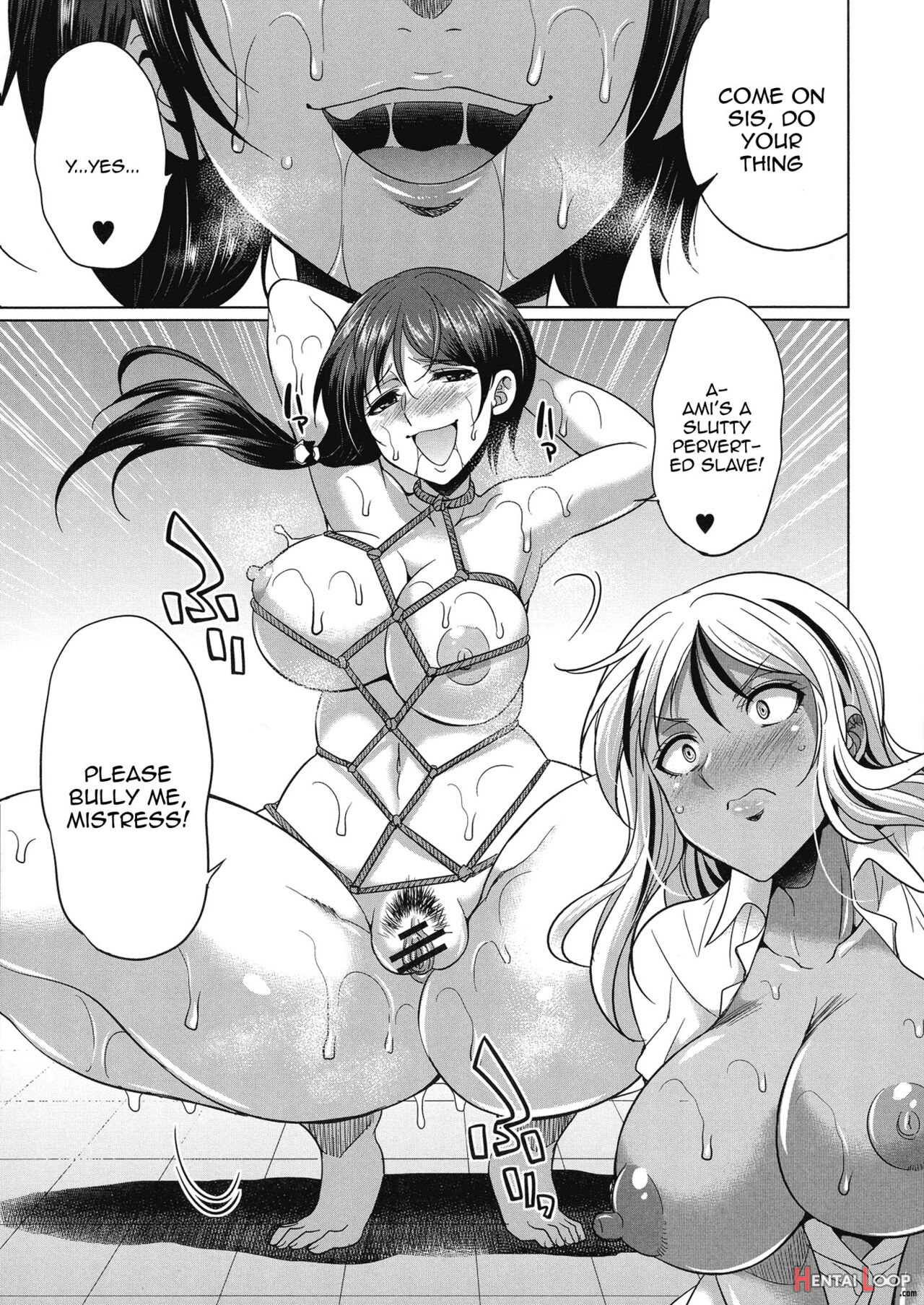 Futanari Gal Vs Bitch Sisters Ch. 1-4 page 90