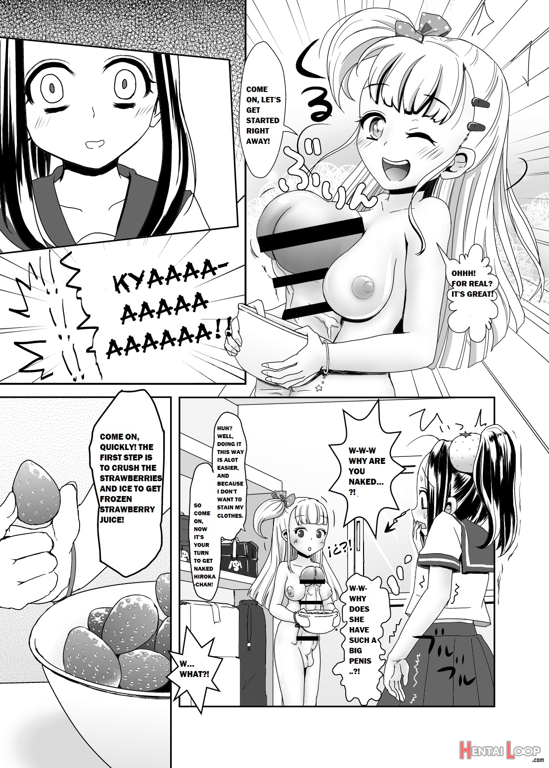 Futanari Jk No Ichigo Milk No Tsukurikata page 4