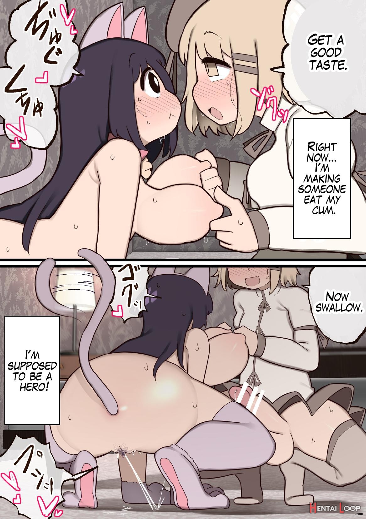 Futanari Magical Girl ~the Enemy Gave Me A Dick So We Might As Well Fuck?~ page 13