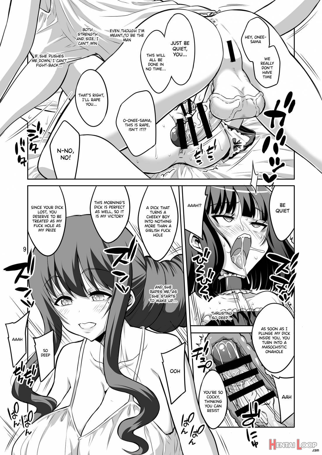 Futanari Onee-san X Otokonoko Gyaku Anal Sex Mesu Ochi Kanojo 4 page 6