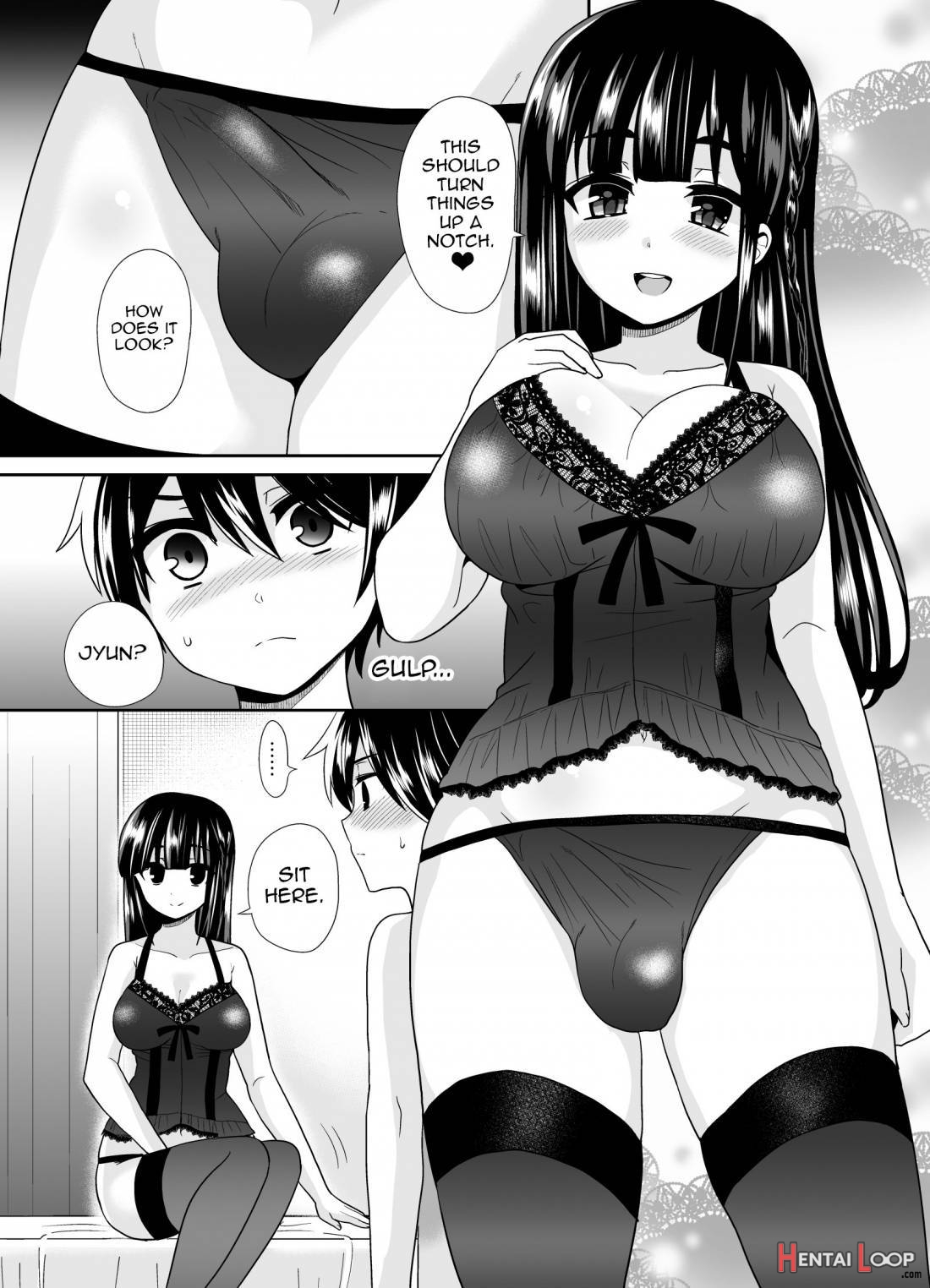 Futanari! Oshioki Time 4 ~josou Shounen Kakusei Hen~ page 9