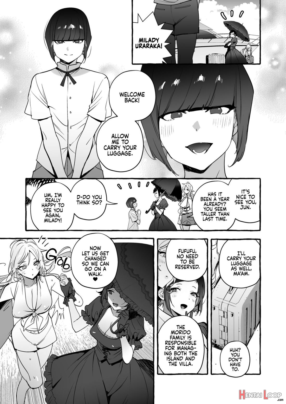 Futanari-san To Nonke-san Vacance Hen page 4