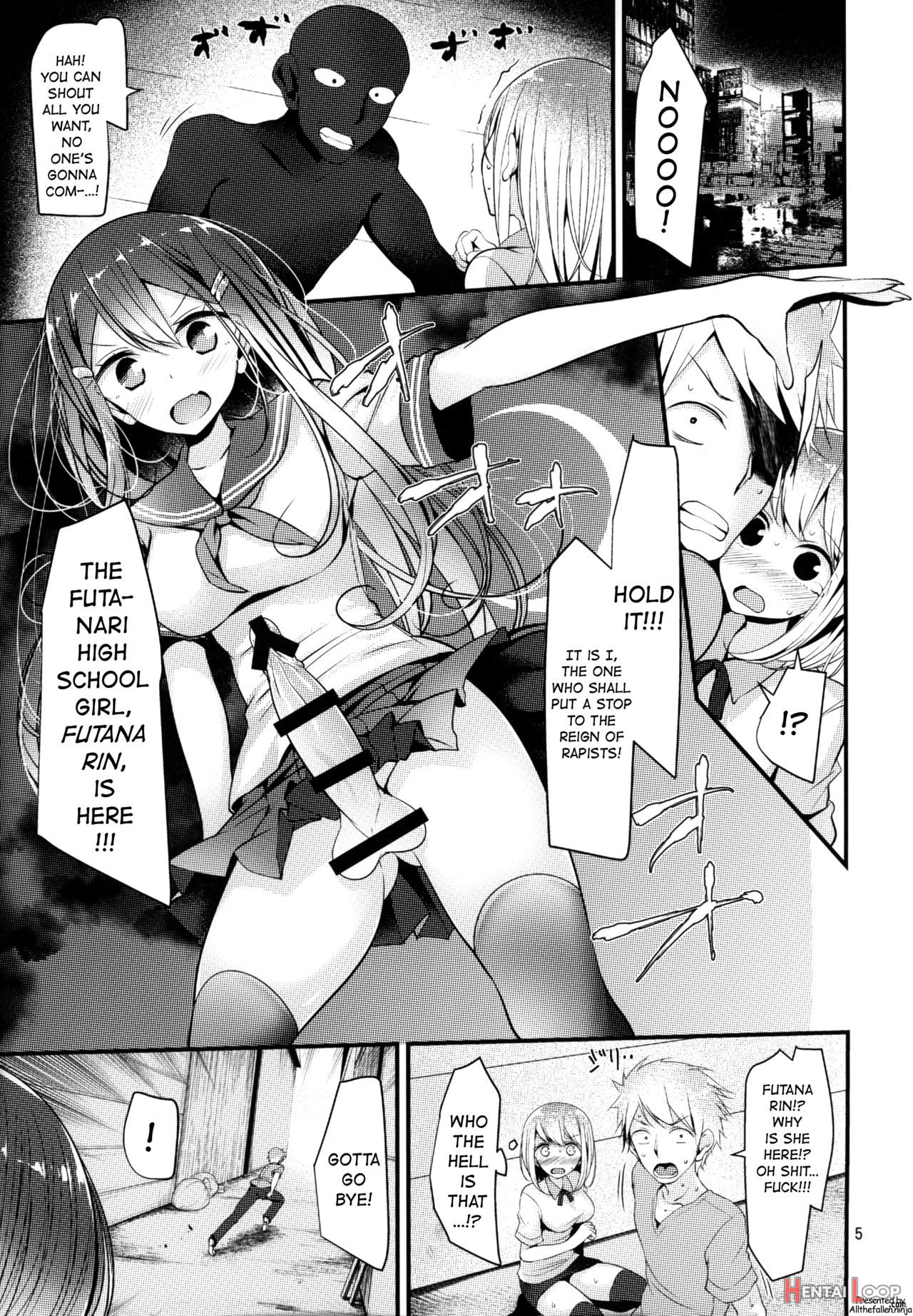 Futanari X Man Reverse Anal Sex Compilation - You'll Turn Into A Bitch Ch. 1 page 1