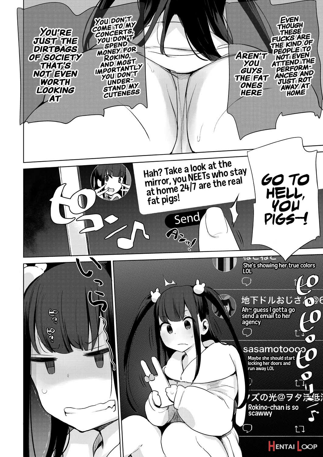 Gakeppuchi Idol Butabako Saikyouiku page 4