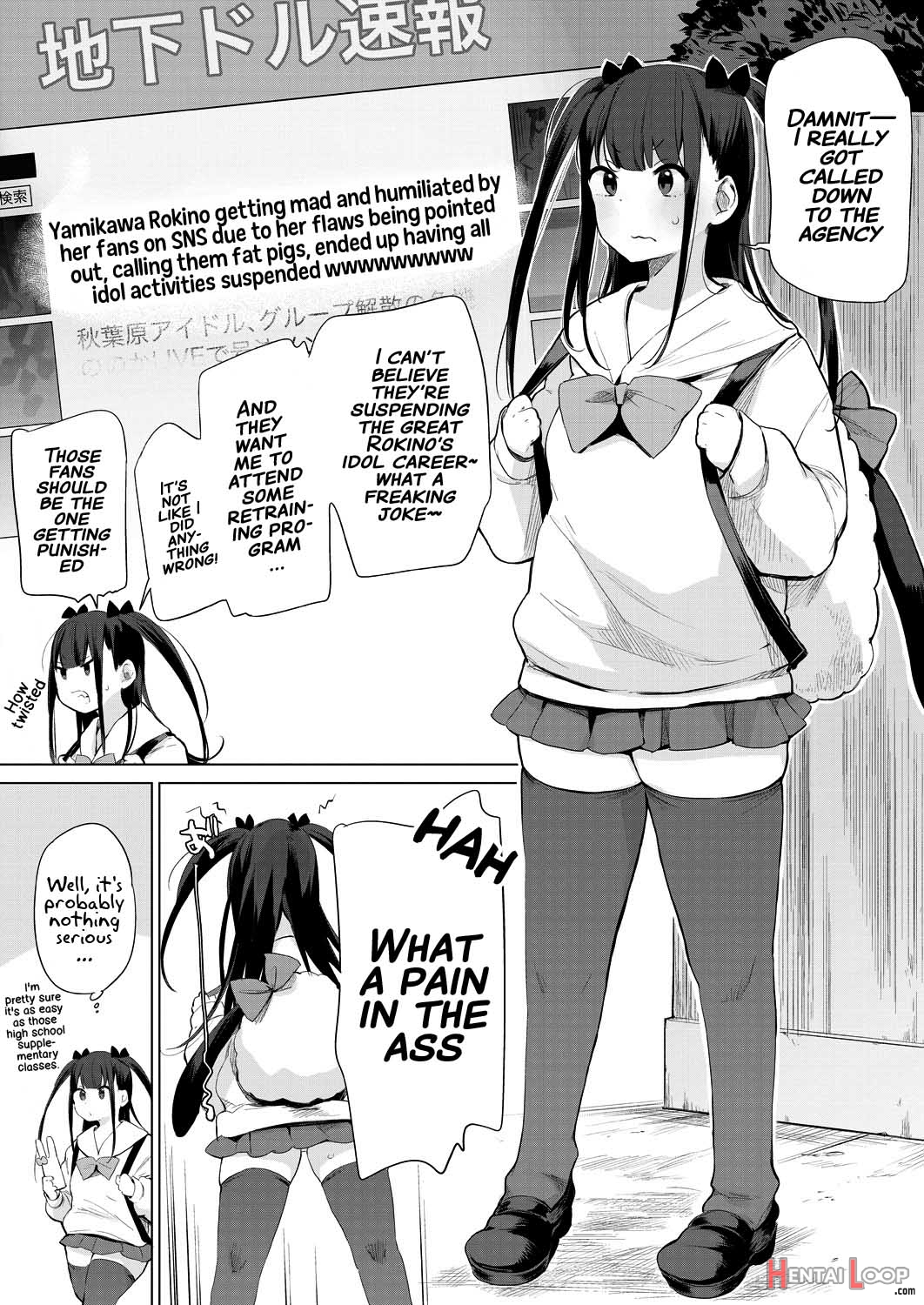 Gakeppuchi Idol Butabako Saikyouiku page 5