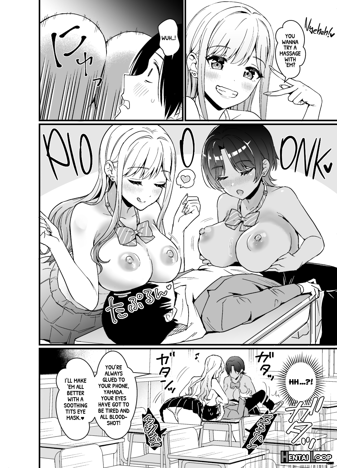 Gal Ni Houkago Oppai Sawatte Ku? Te Sasowareru Hanashi page 9