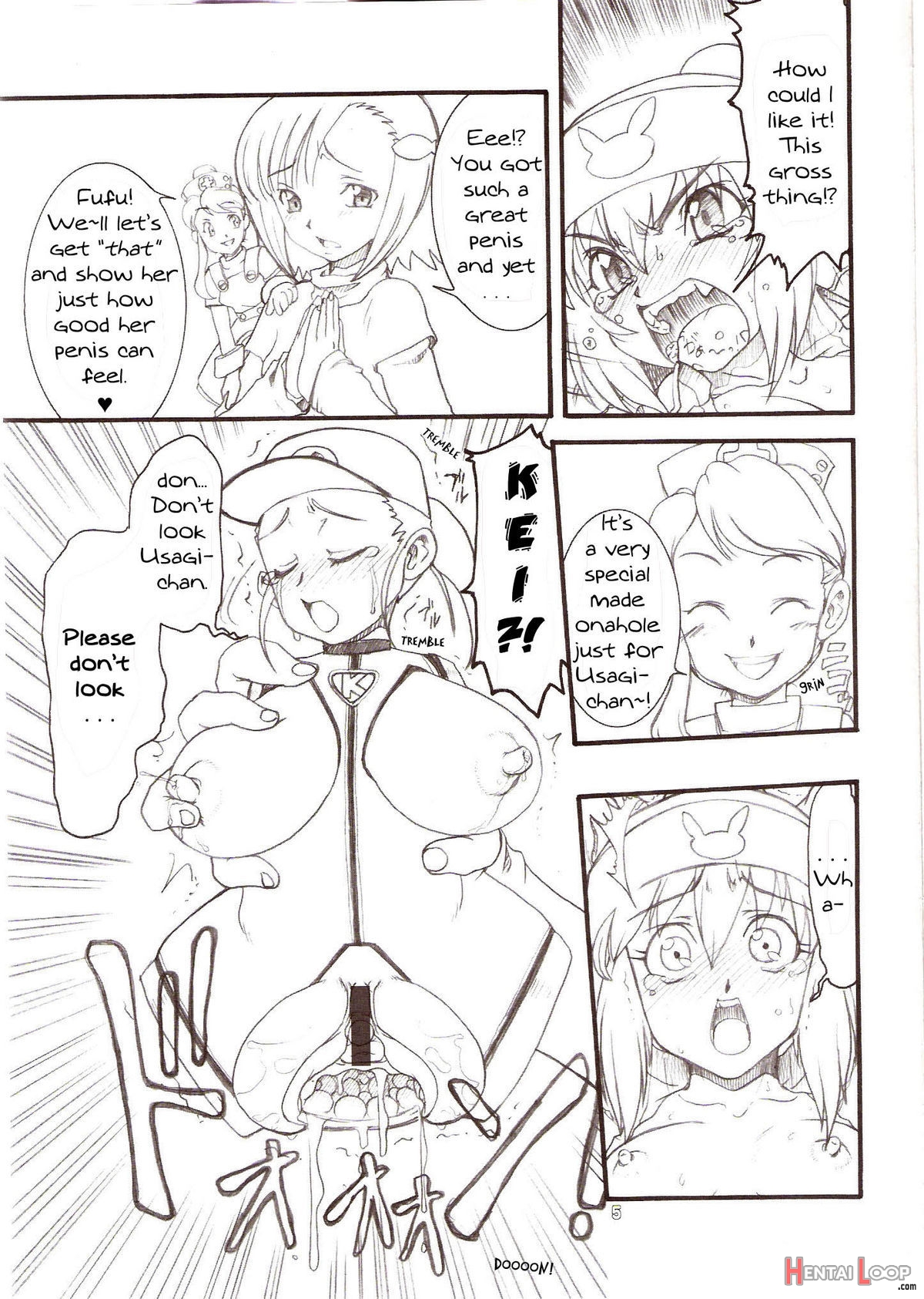 Gashaforce - Usagi Drops 3 page 4