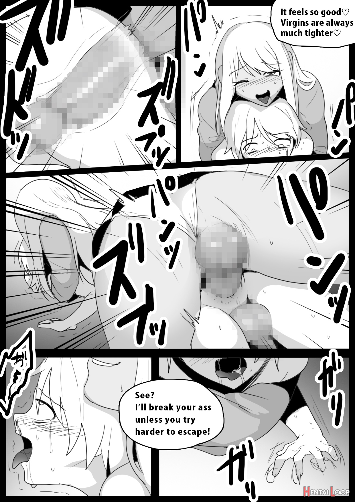 Girls Beat! Vsヒナノ-the Nation Of Head Scissors page 14