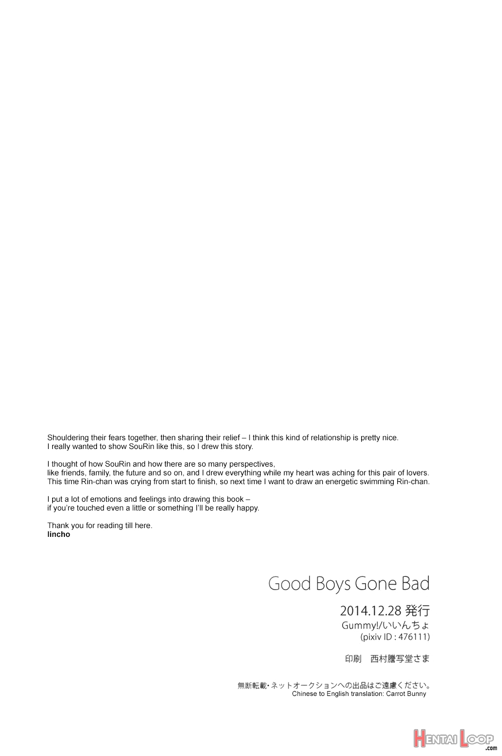 Good Boys Gone Bad page 69