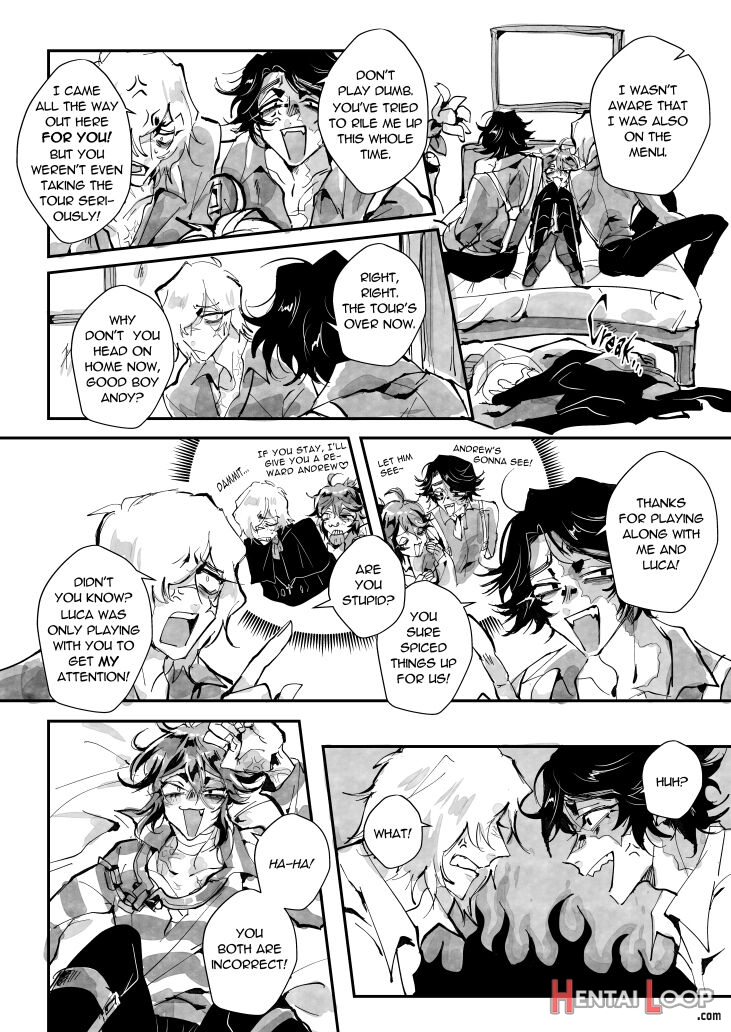 Greed Hotel page 5