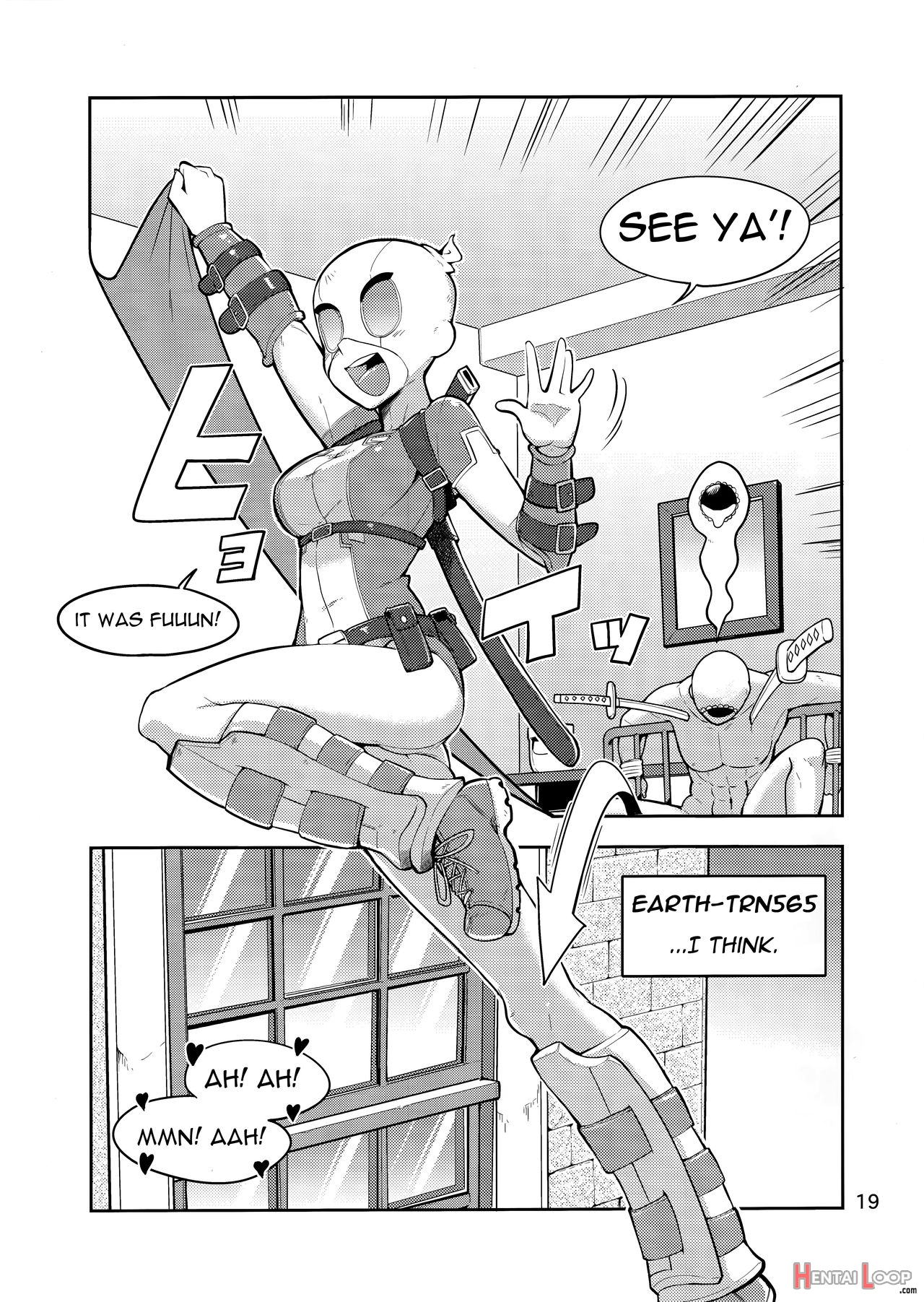 Gwenpool Ecchi Na Sekai Ni Ojama Shima~su page 18