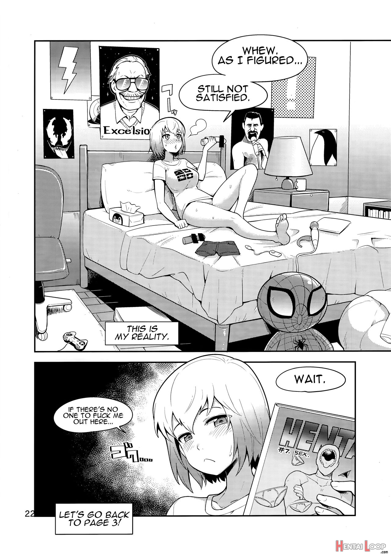 Gwenpool Ecchi Na Sekai Ni Ojama Shima~su page 21