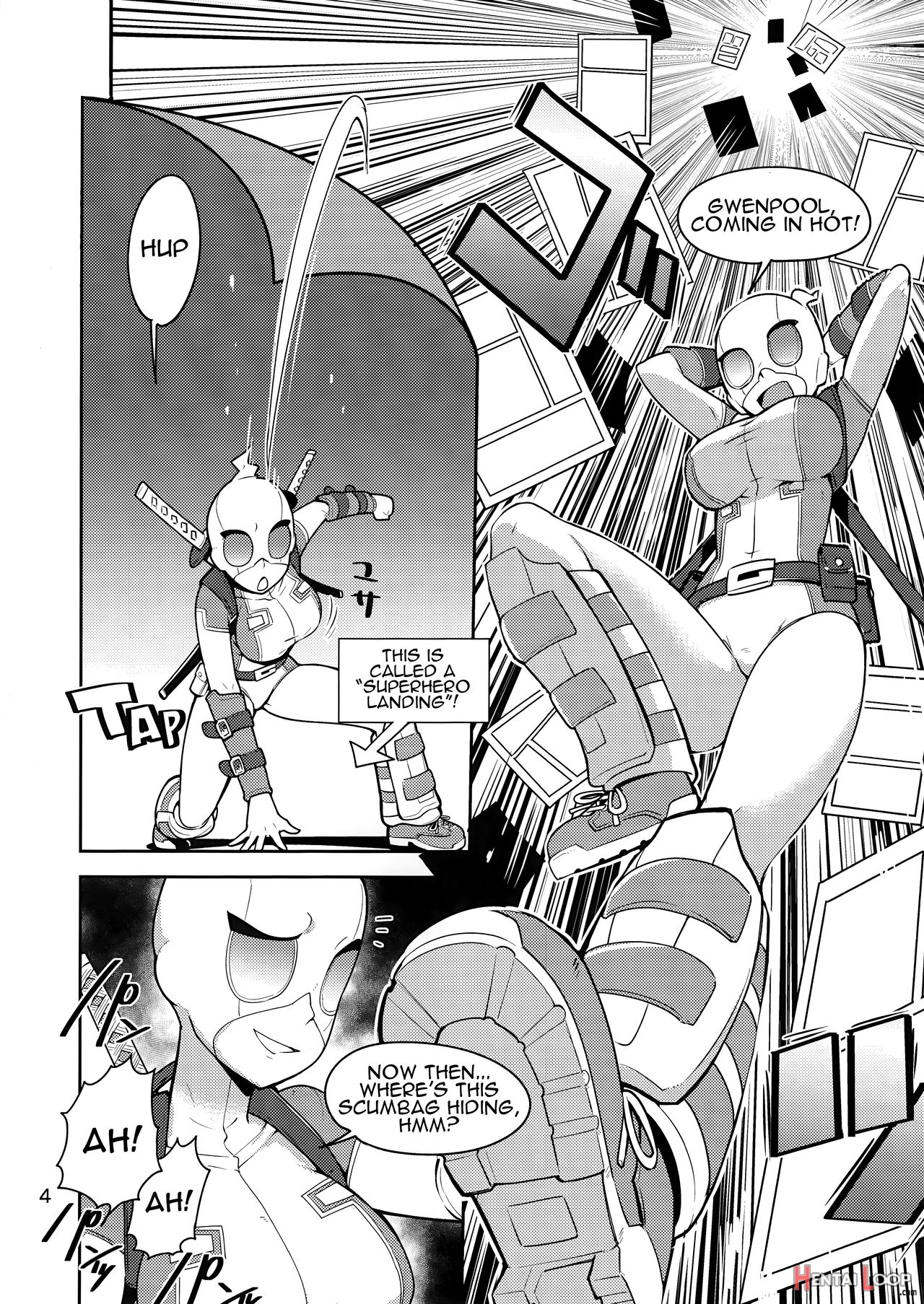 Gwenpool Ecchi Na Sekai Ni Ojama Shima~su page 3