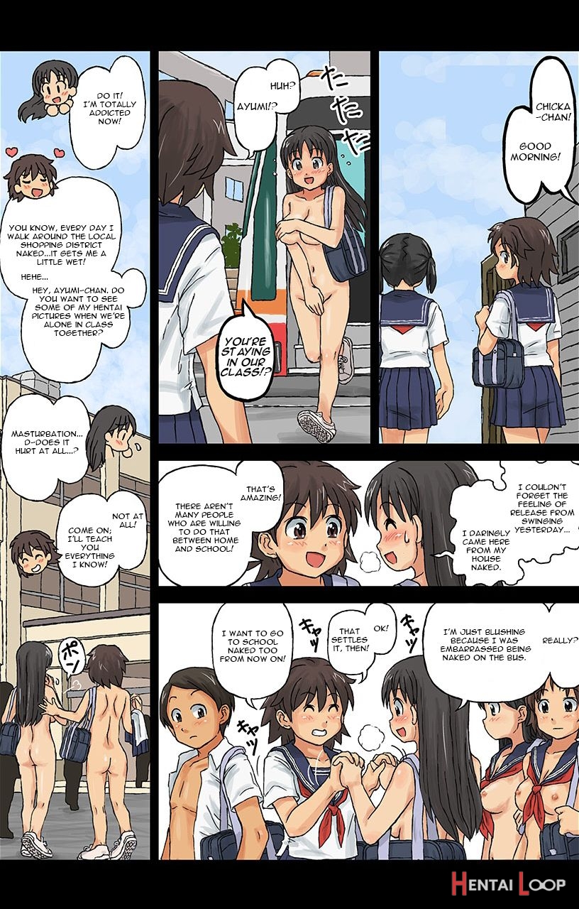 Hadakanbo Kyouiku – Jk Mo Oppai Marudashi!? Sukoyaka Zenra Jugyou 1 page 17