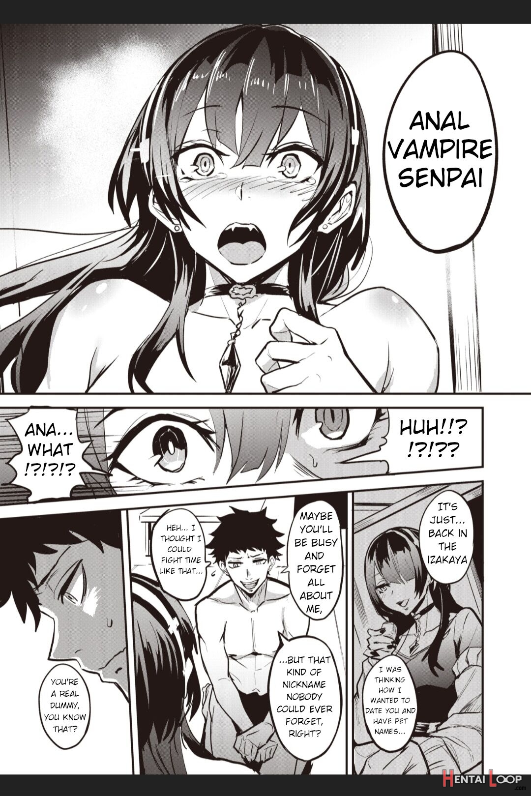 Haikei, Anal Vampire Senpai – Kouhen page 21