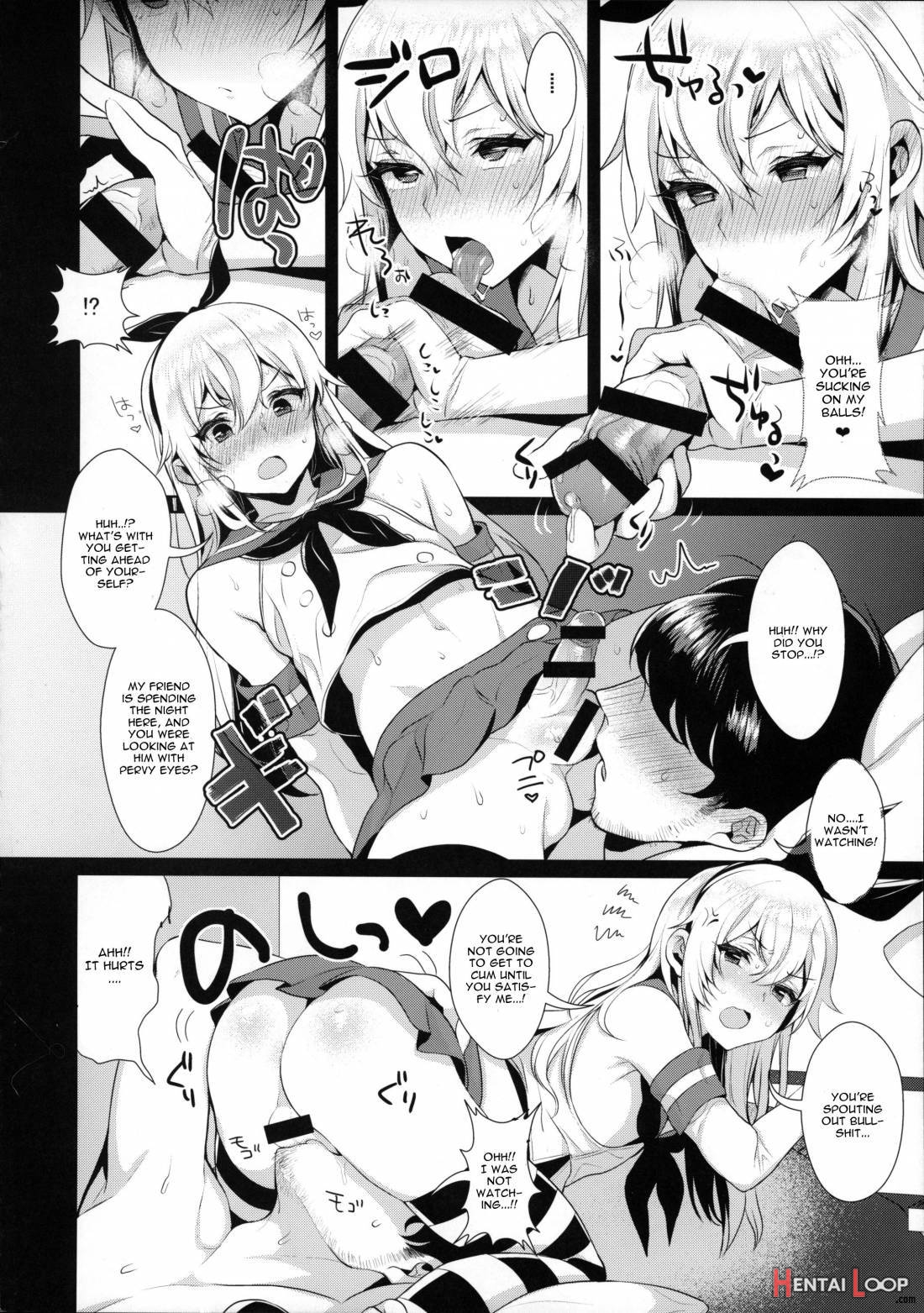 Haishin! Shimakaze-kun No Heya ~toilet De Ibunka Kouryuu Hen~ page 9