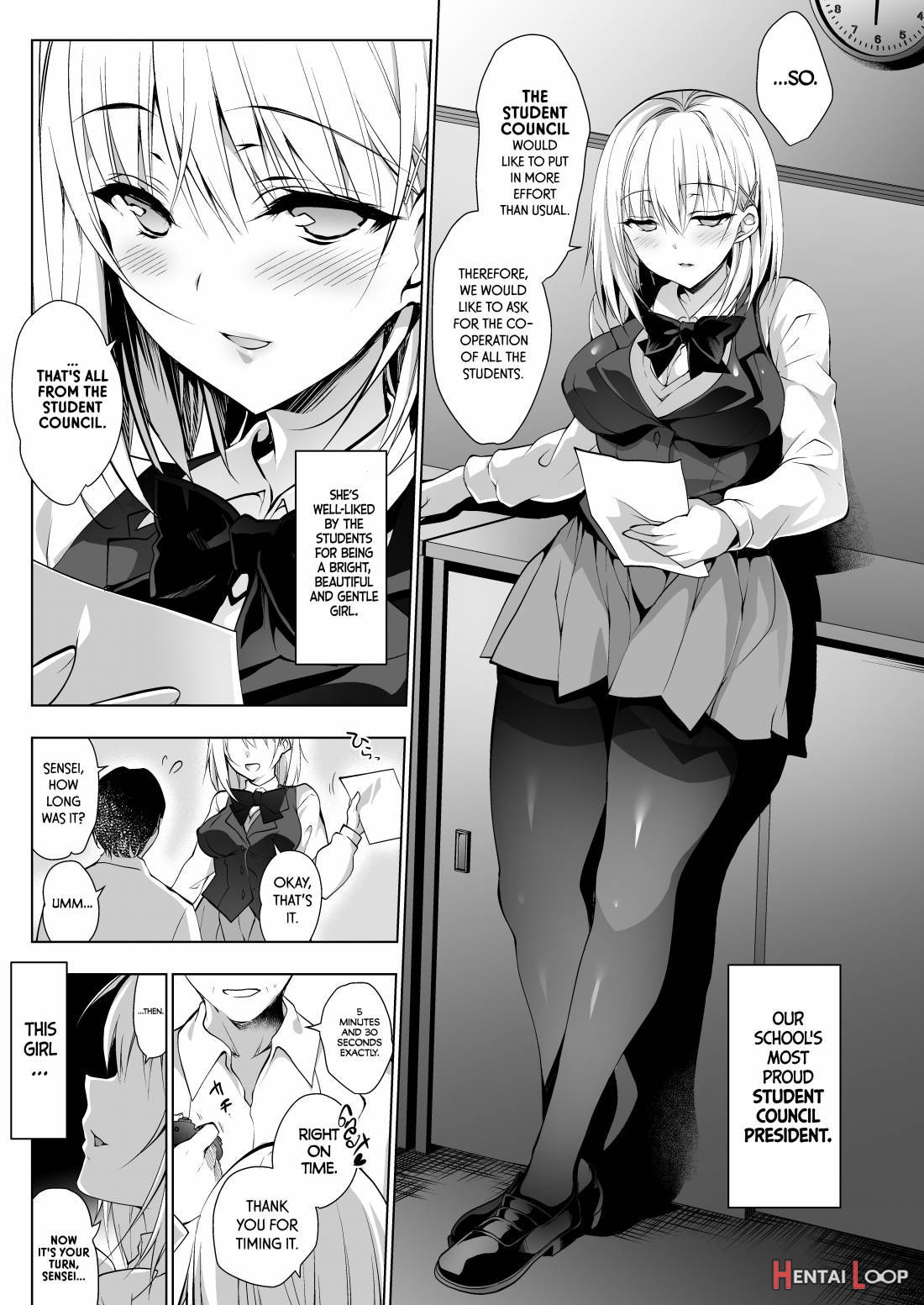 Hakoiri Otome – Seitokaichou Serika No Shasei Kanri Training page 2